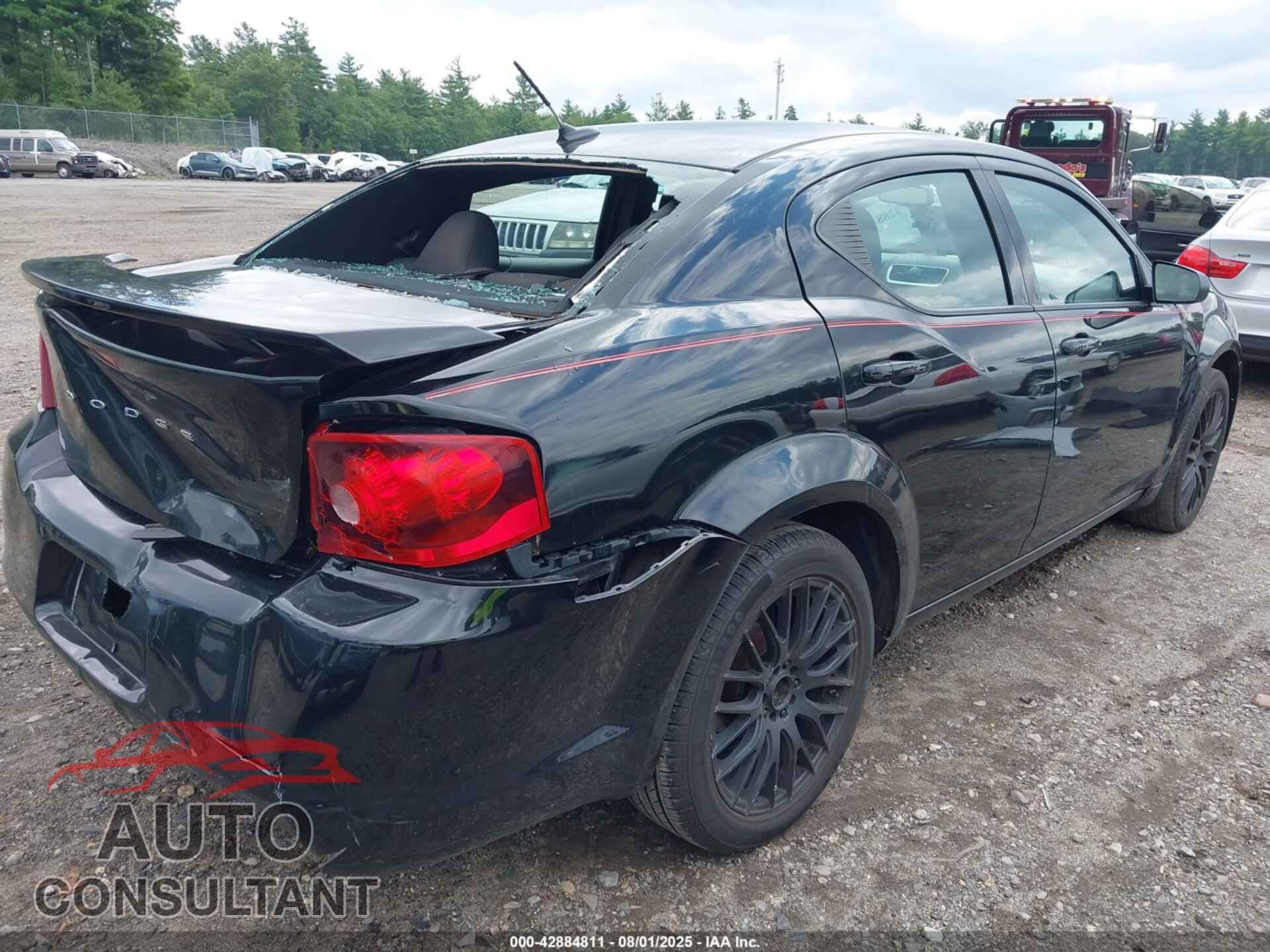 DODGE AVENGER 2013 - 1C3CDZAB2DN568351