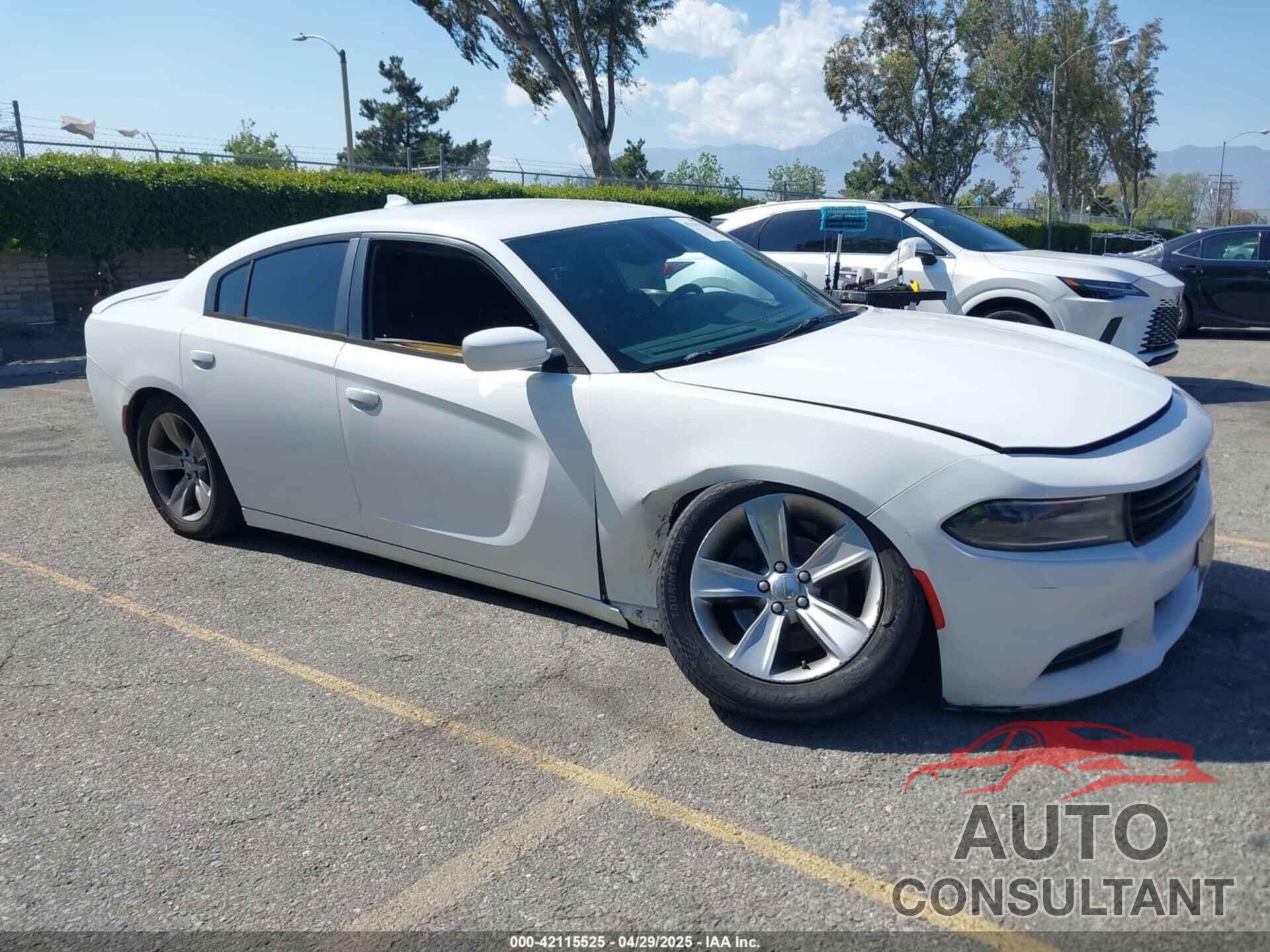DODGE CHARGER 2016 - 2C3CDXHG6GH132721