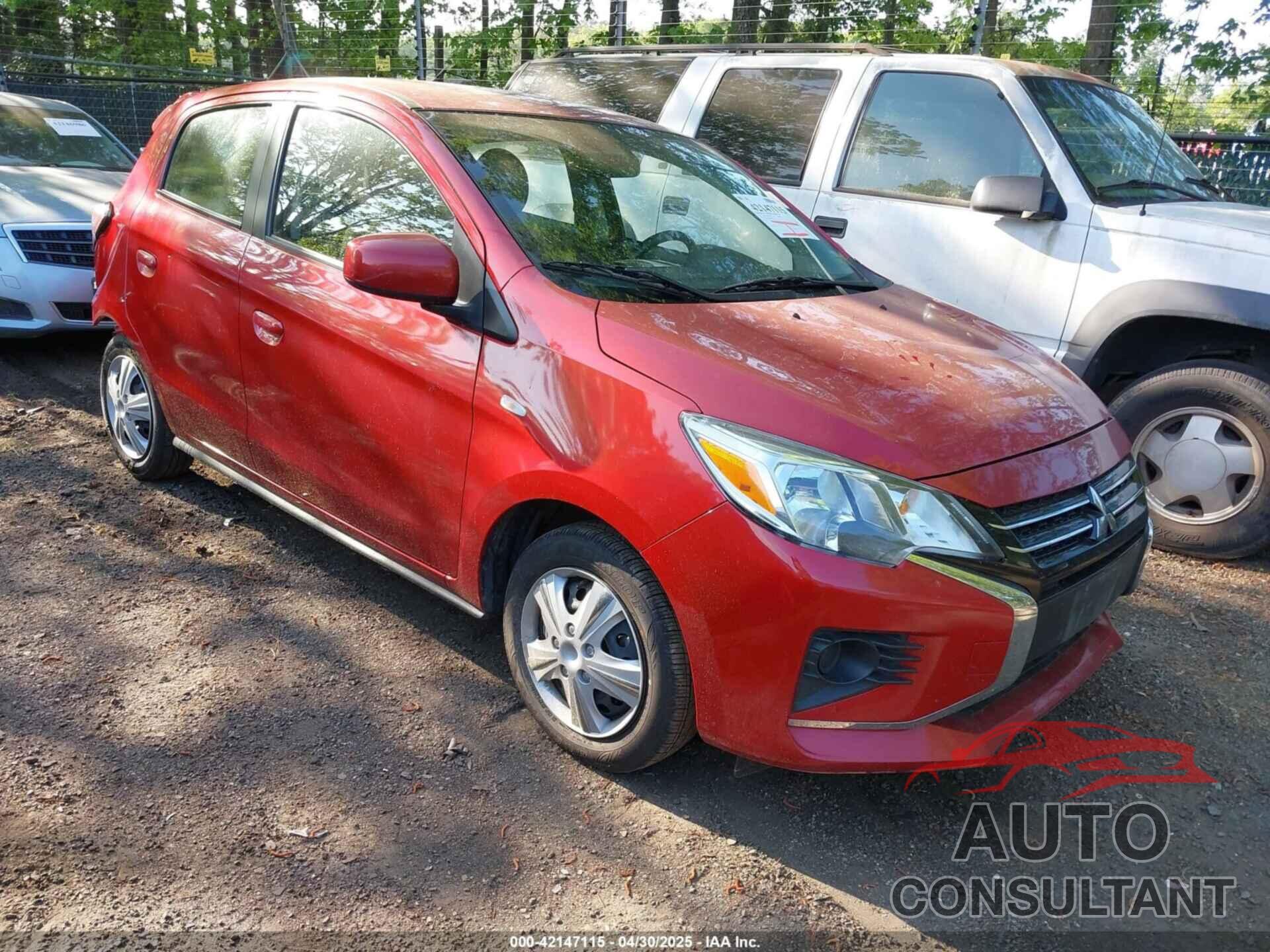 MITSUBISHI MIRAGE 2022 - ML32AUHJ7NH006528