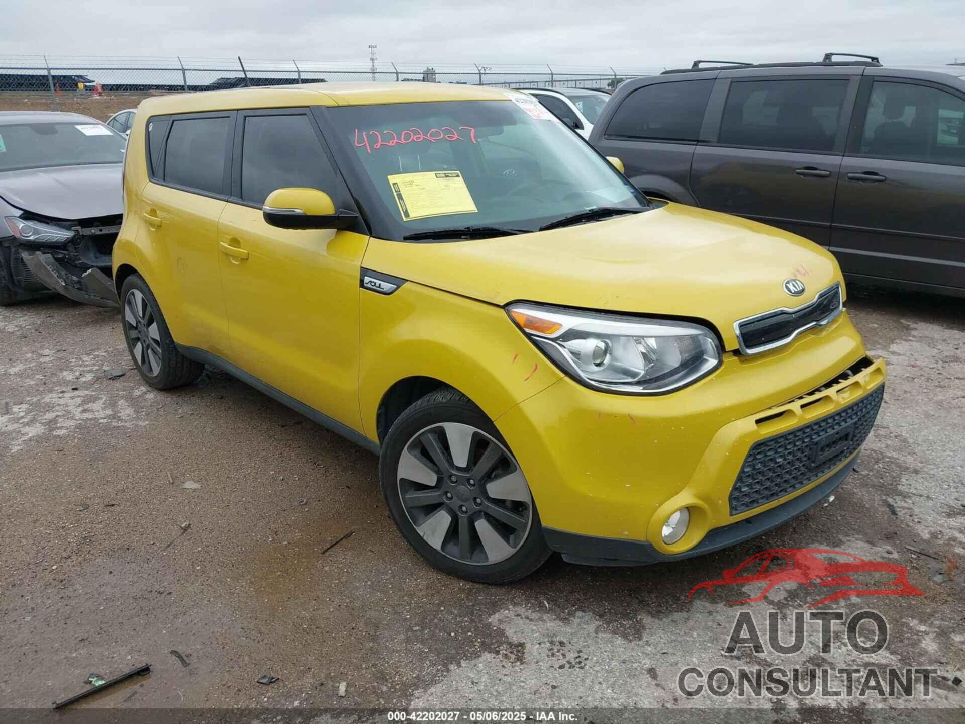 KIA SOUL 2015 - KNDJX3A57F7122852
