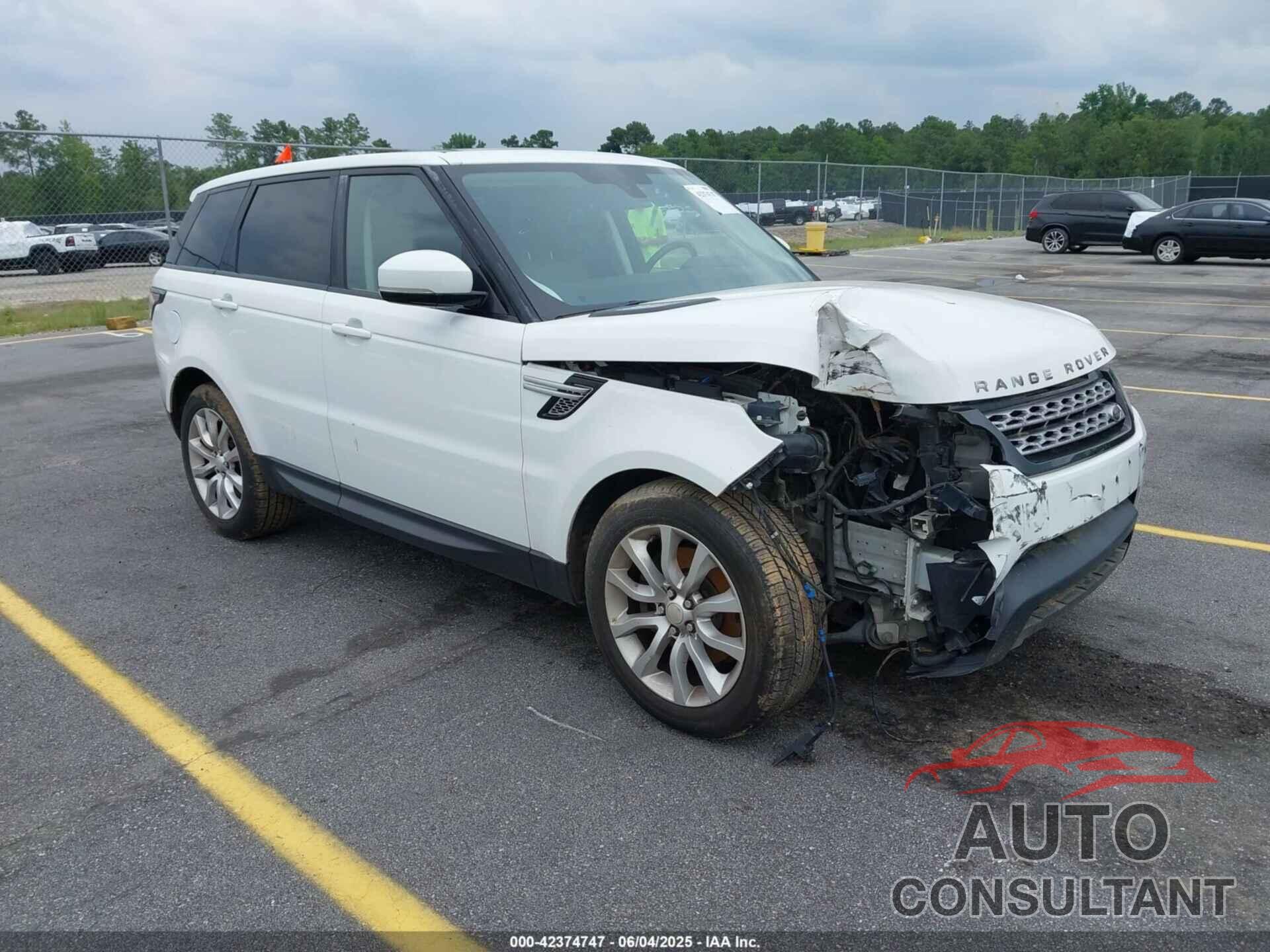LAND ROVER RANGE ROVER SPORT 2015 - SALWR2VF9FA612363