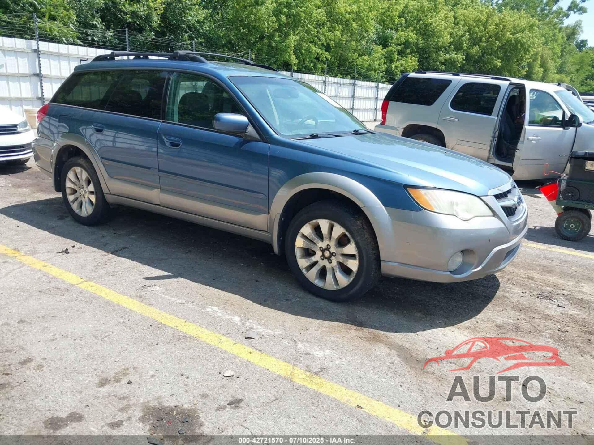 SUBARU OUTBACK 2009 - 4S4BP66C197325622