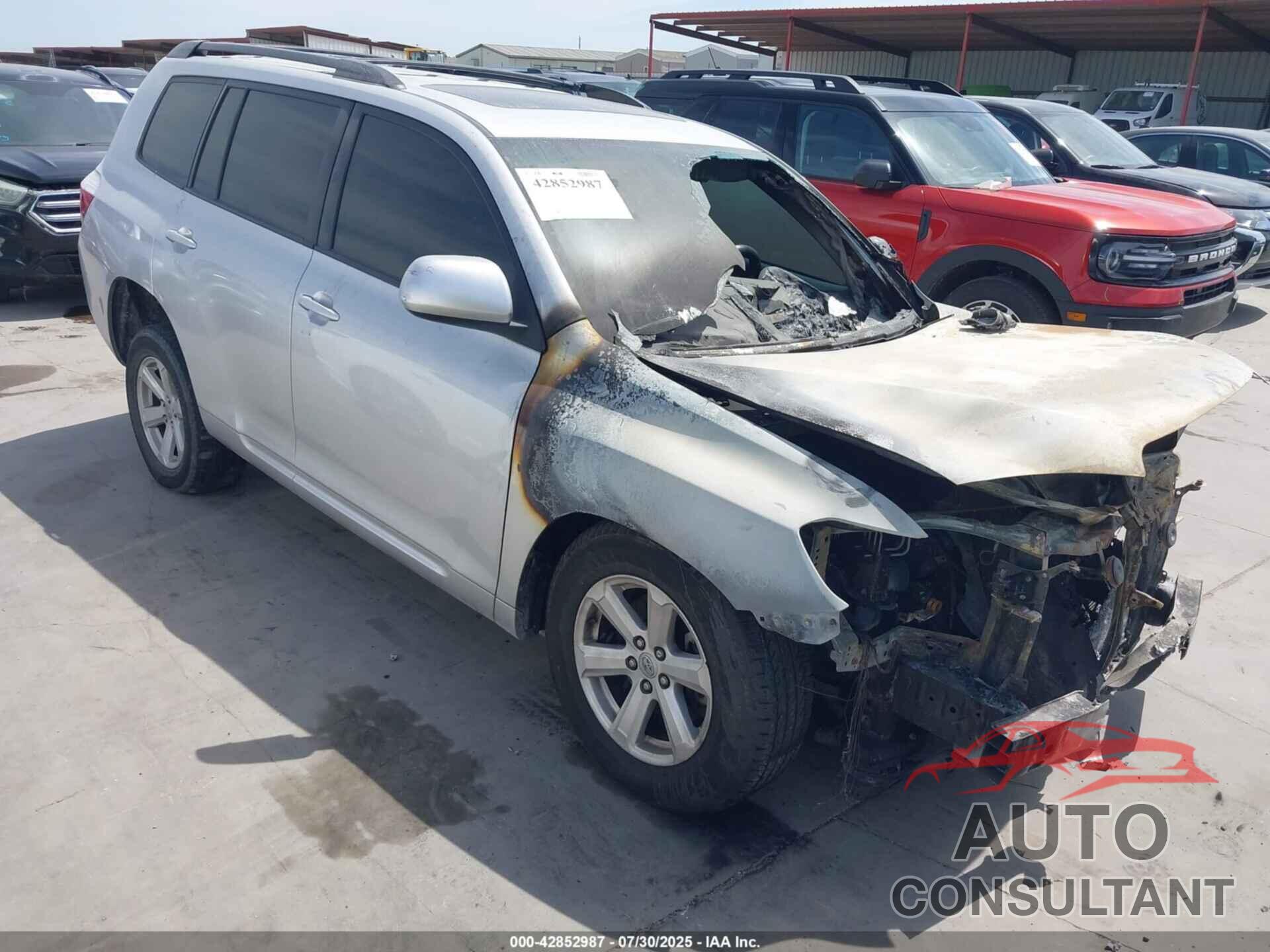 TOYOTA HIGHLANDER 2010 - 5TDJK3EH6AS039253