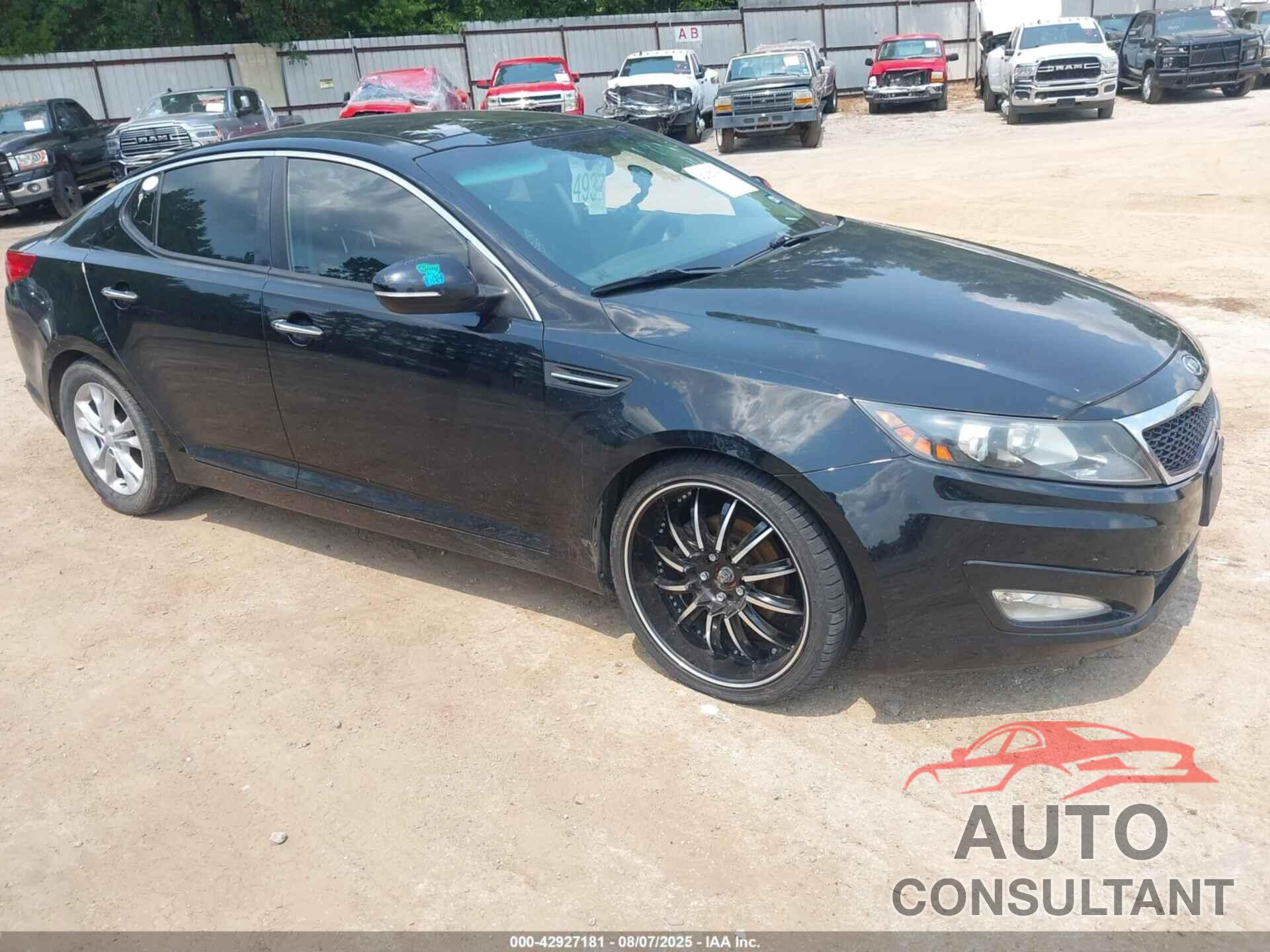 KIA OPTIMA 2013 - 5XXGN4A72DG137223