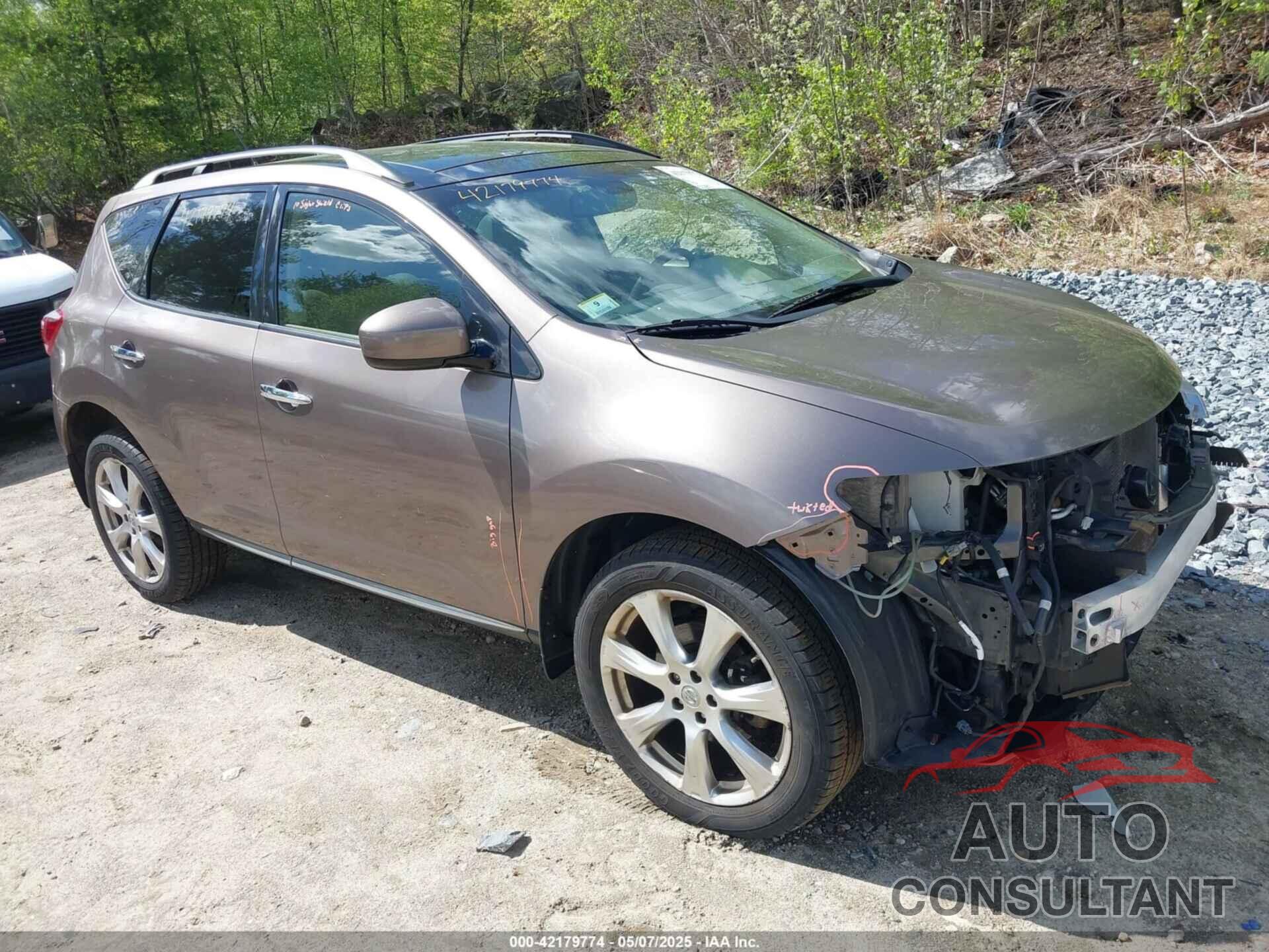 NISSAN MURANO 2014 - JN8AZ1MW2EW524998