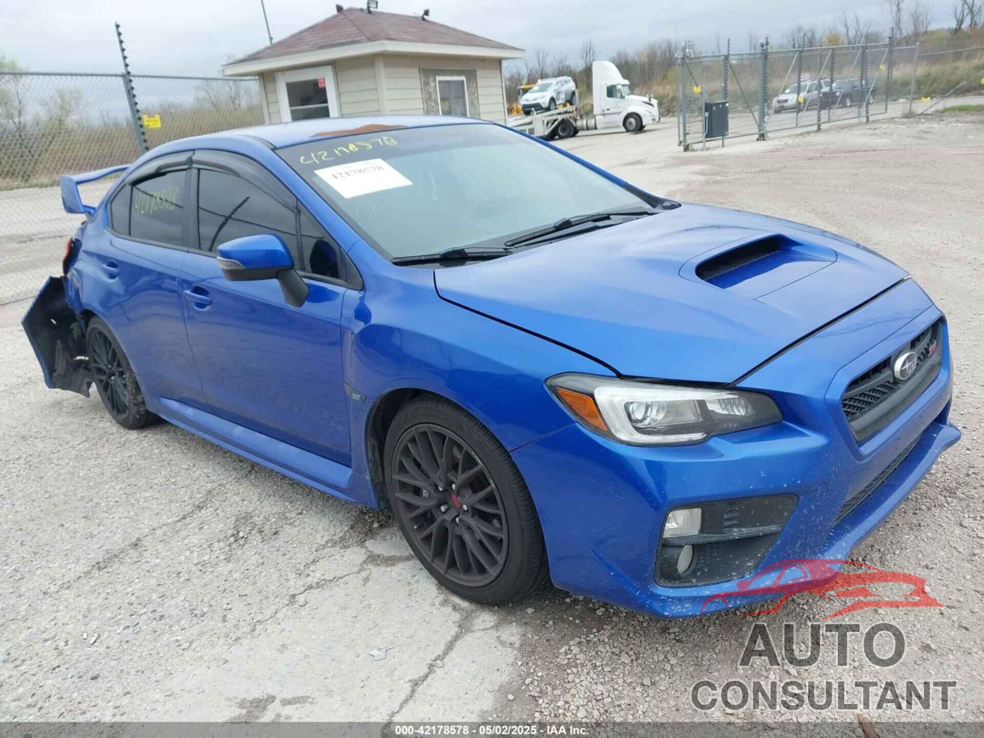 SUBARU WRX STI 2016 - JF1VA2M61G9822749