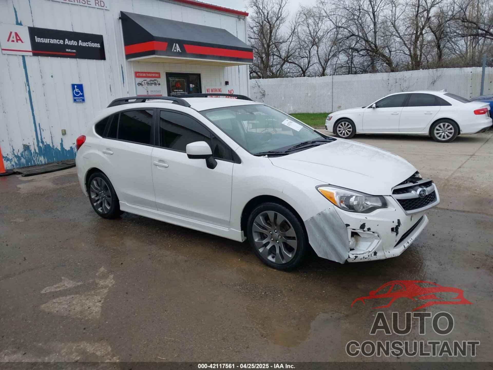 SUBARU IMPREZA 2014 - JF1GPAL63E8247043