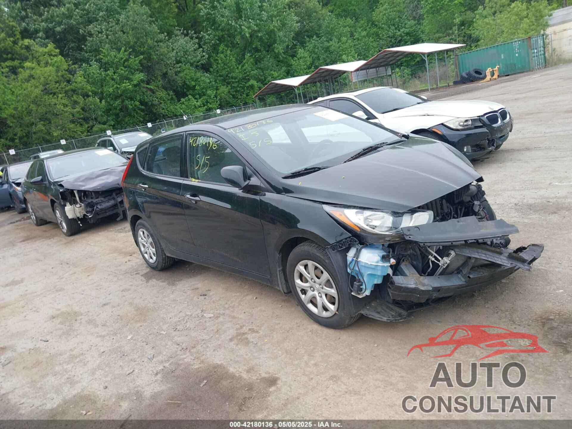 HYUNDAI ACCENT 2014 - KMHCT5AE3EU181067