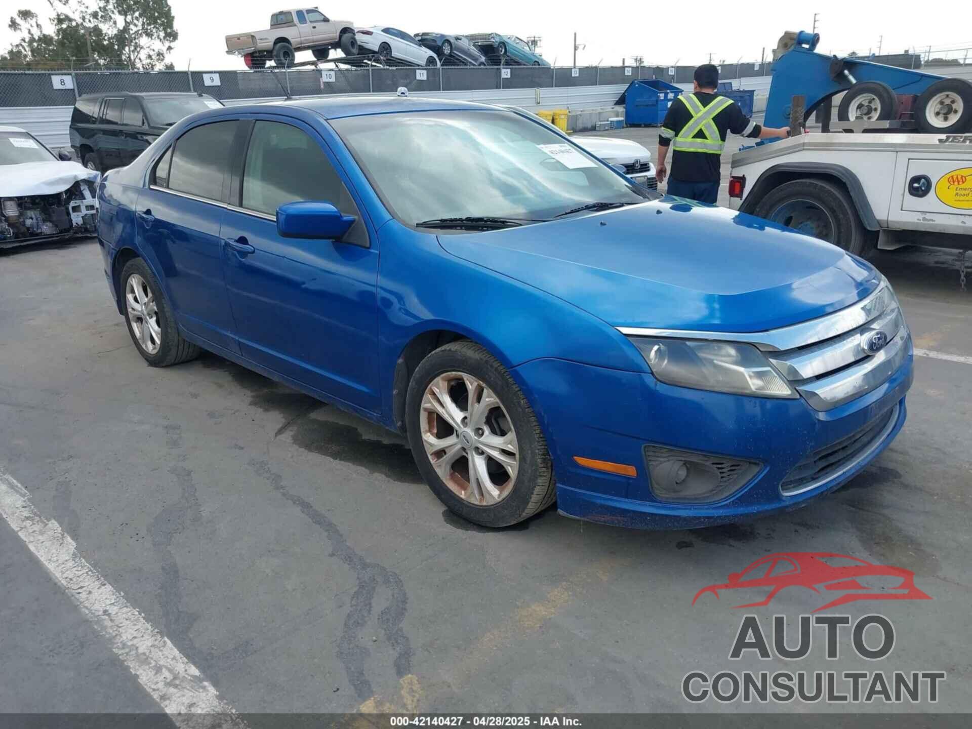 FORD FUSION 2012 - 3FAHP0HA9CR351141