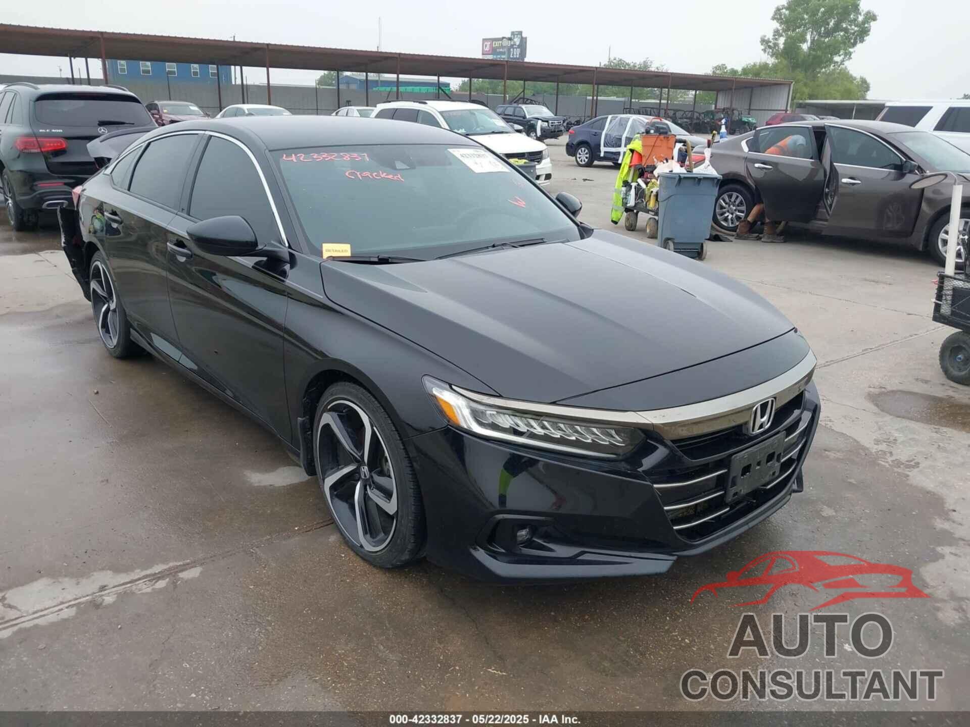 HONDA ACCORD 2022 - 1HGCV1F39NA070556