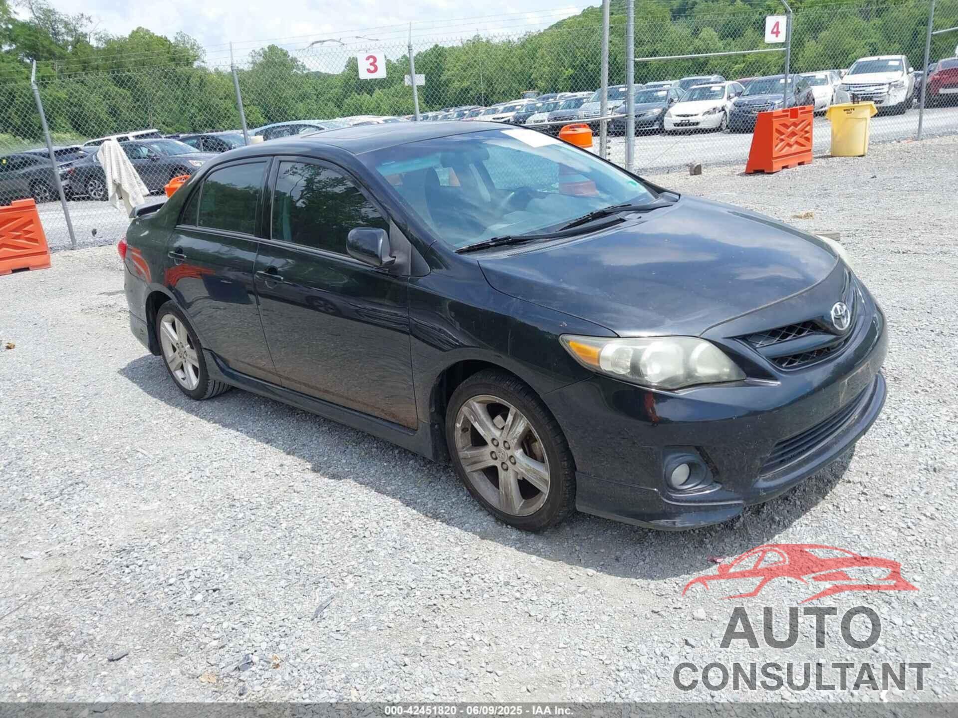 TOYOTA COROLLA 2013 - 5YFBU4EE5DP201395