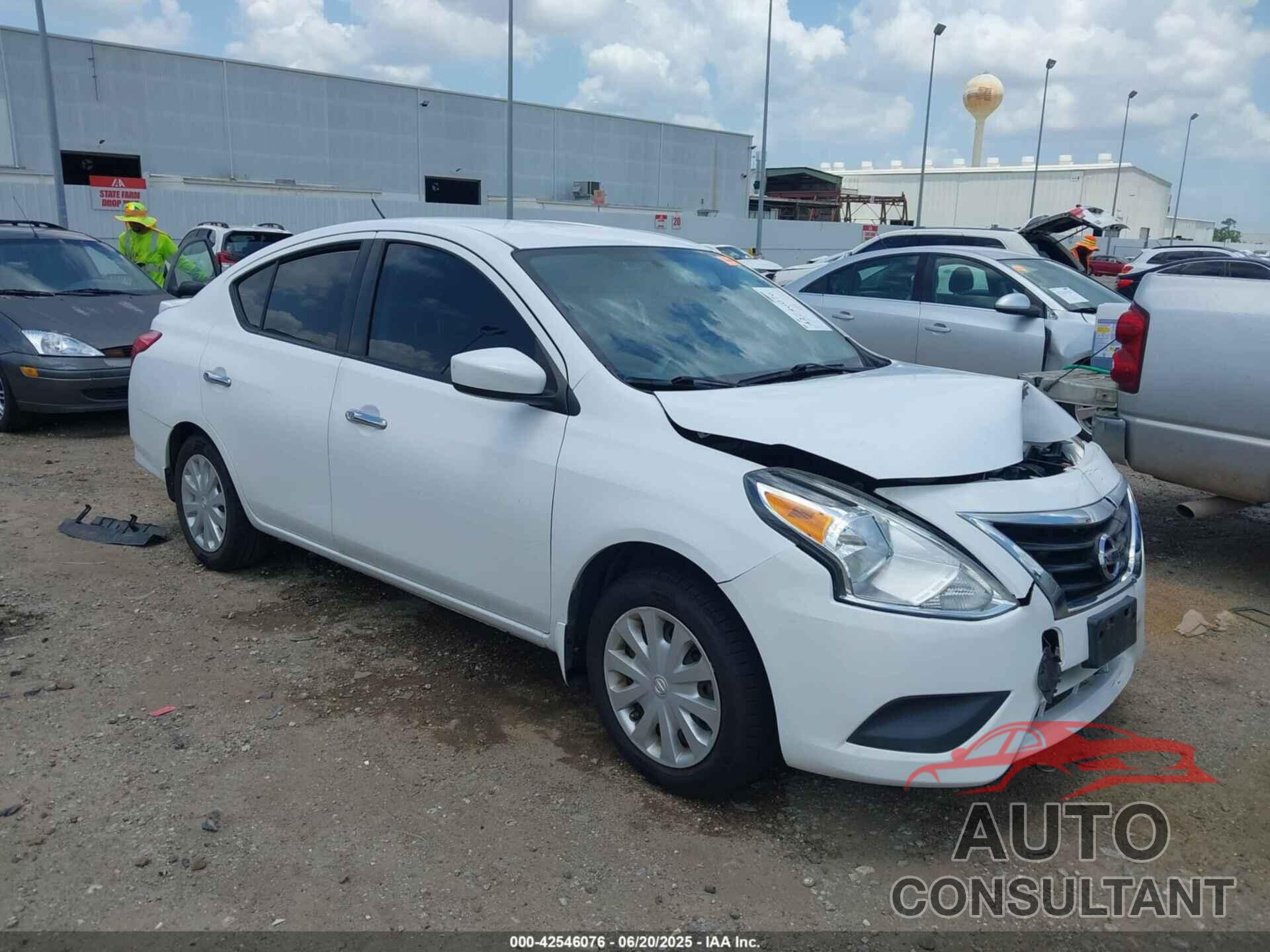 NISSAN VERSA 2016 - 3N1CN7AP1GL910453