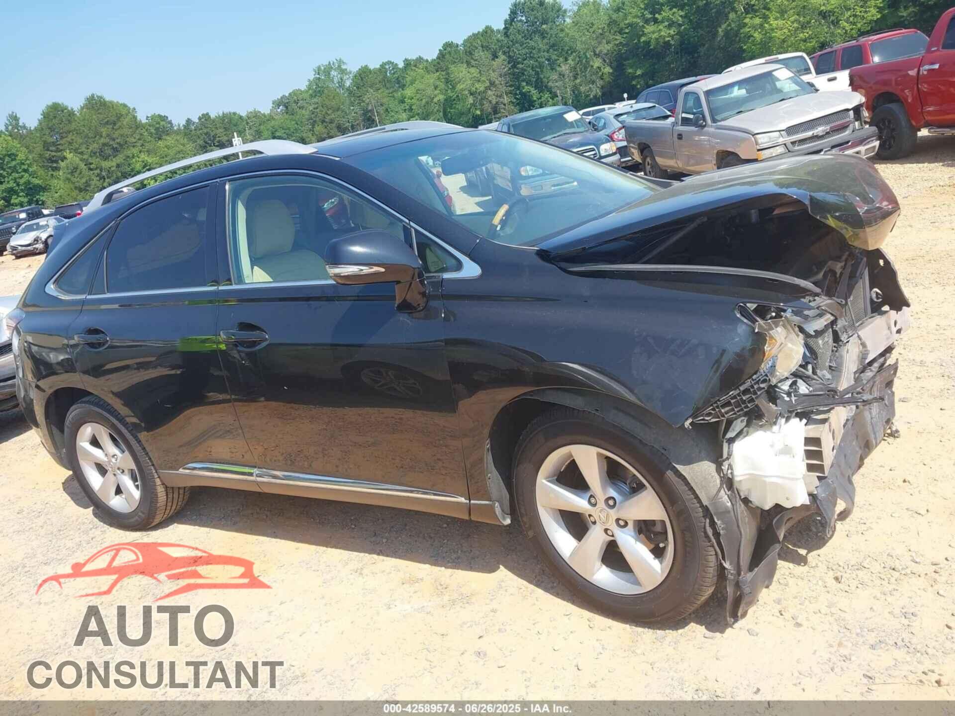 LEXUS RX 350 2011 - 2T2BK1BA3BC116165
