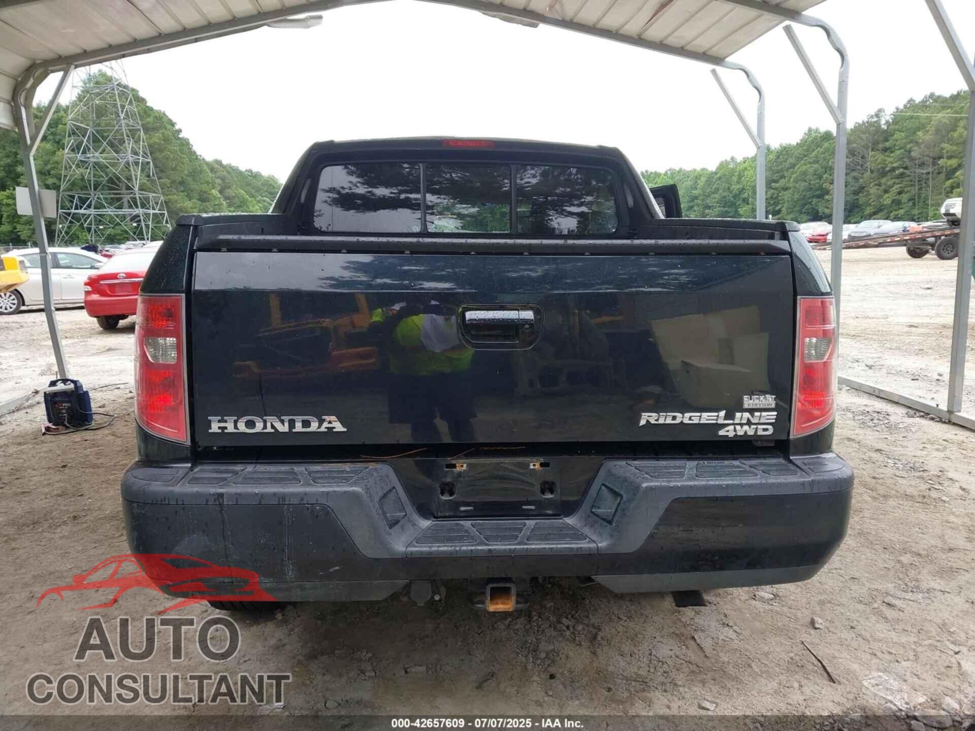 HONDA RIDGELINE 2011 - 5FPYK1F58BB453252