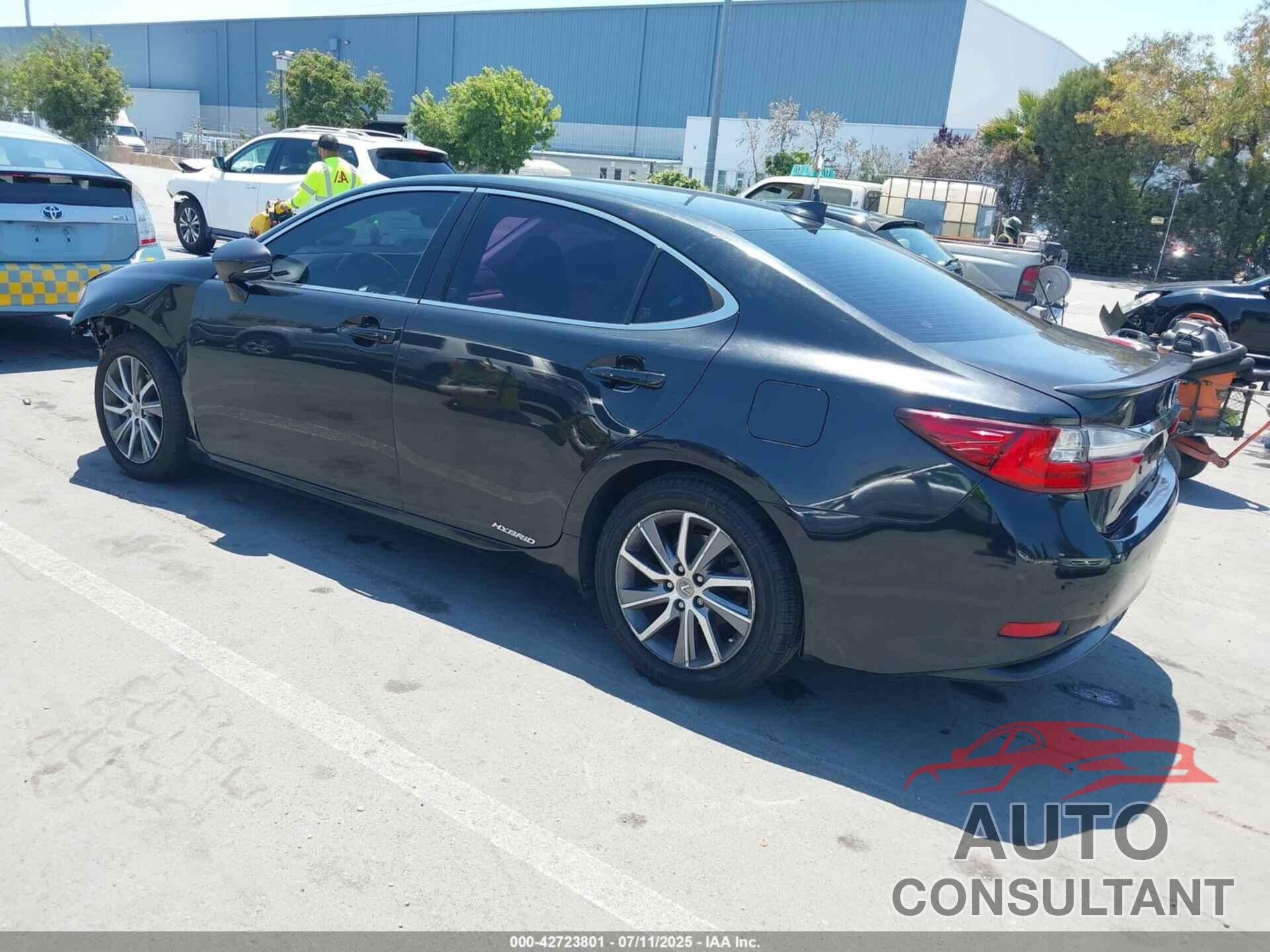 LEXUS ES 300H 2016 - JTHBW1GG4G2127122