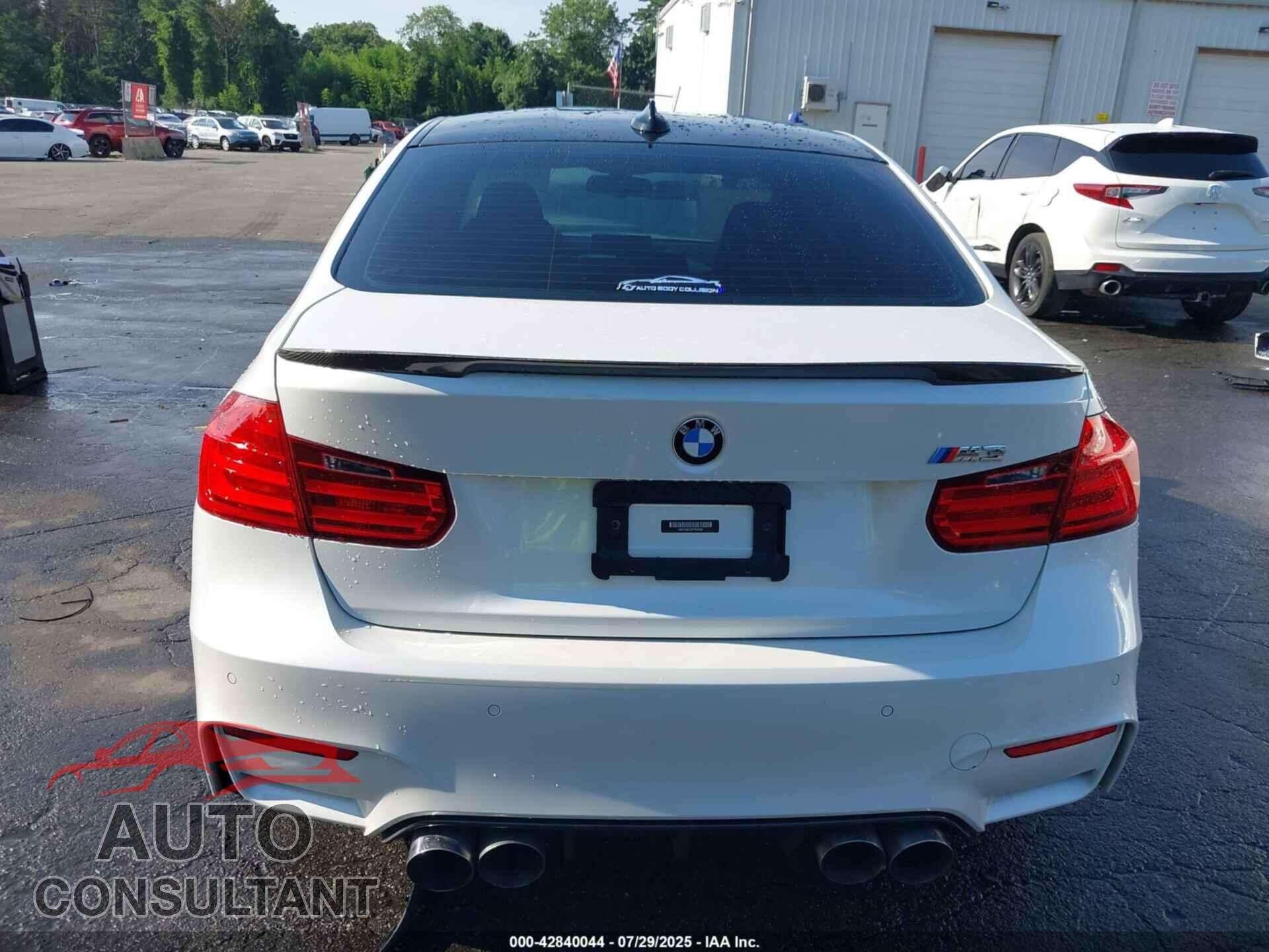 BMW M3 2015 - WBS3C9C50FP803366