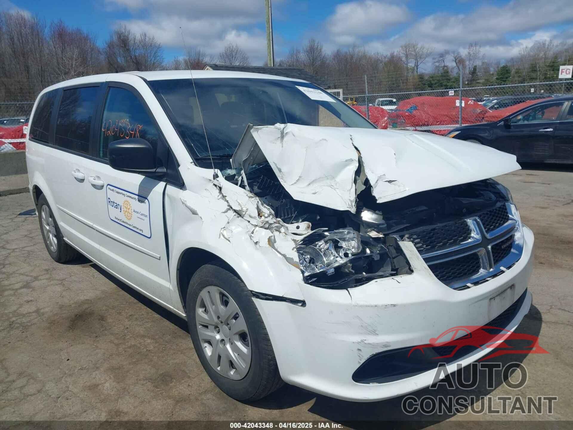 DODGE GRAND CARAVAN 2015 - 2C4RDGBG6FR613981