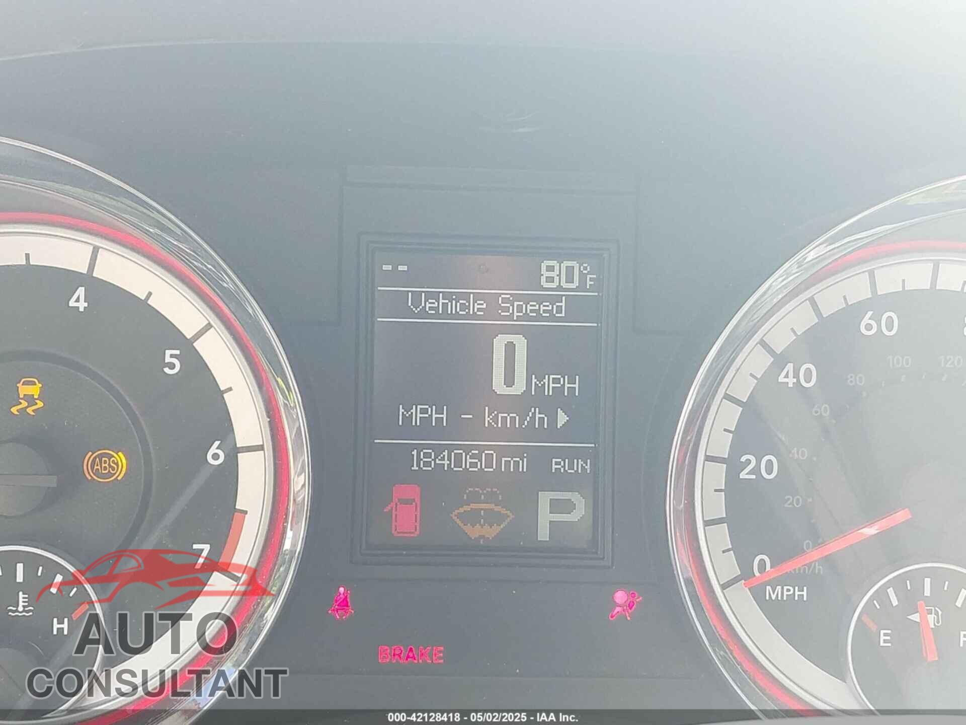 DODGE DURANGO 2013 - 1C4RDHAG0DC698667