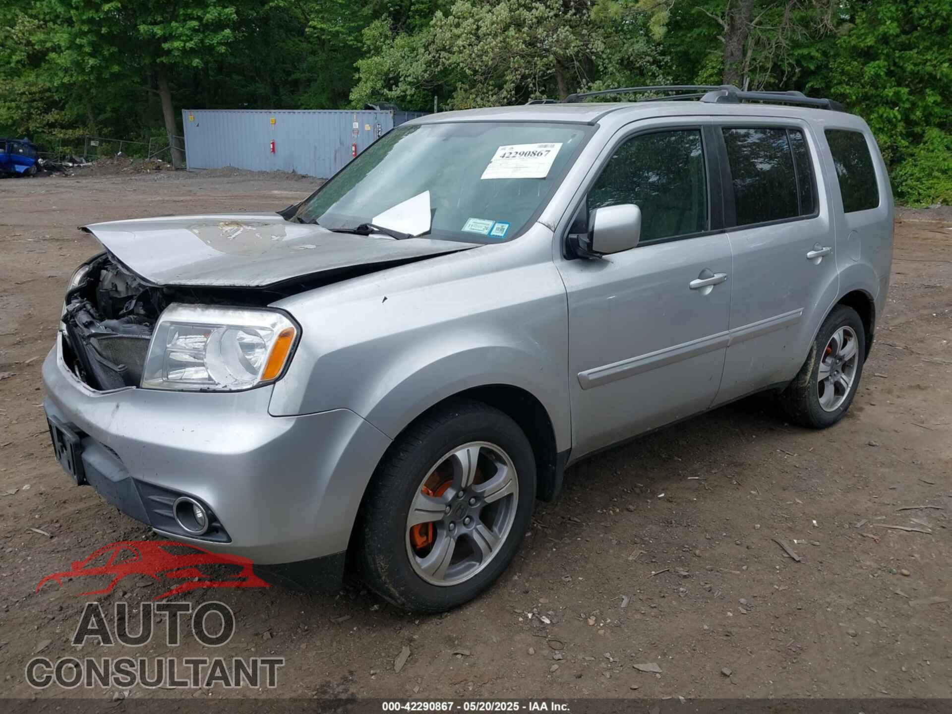 HONDA PILOT 2015 - 5FNYF4H38FB053093