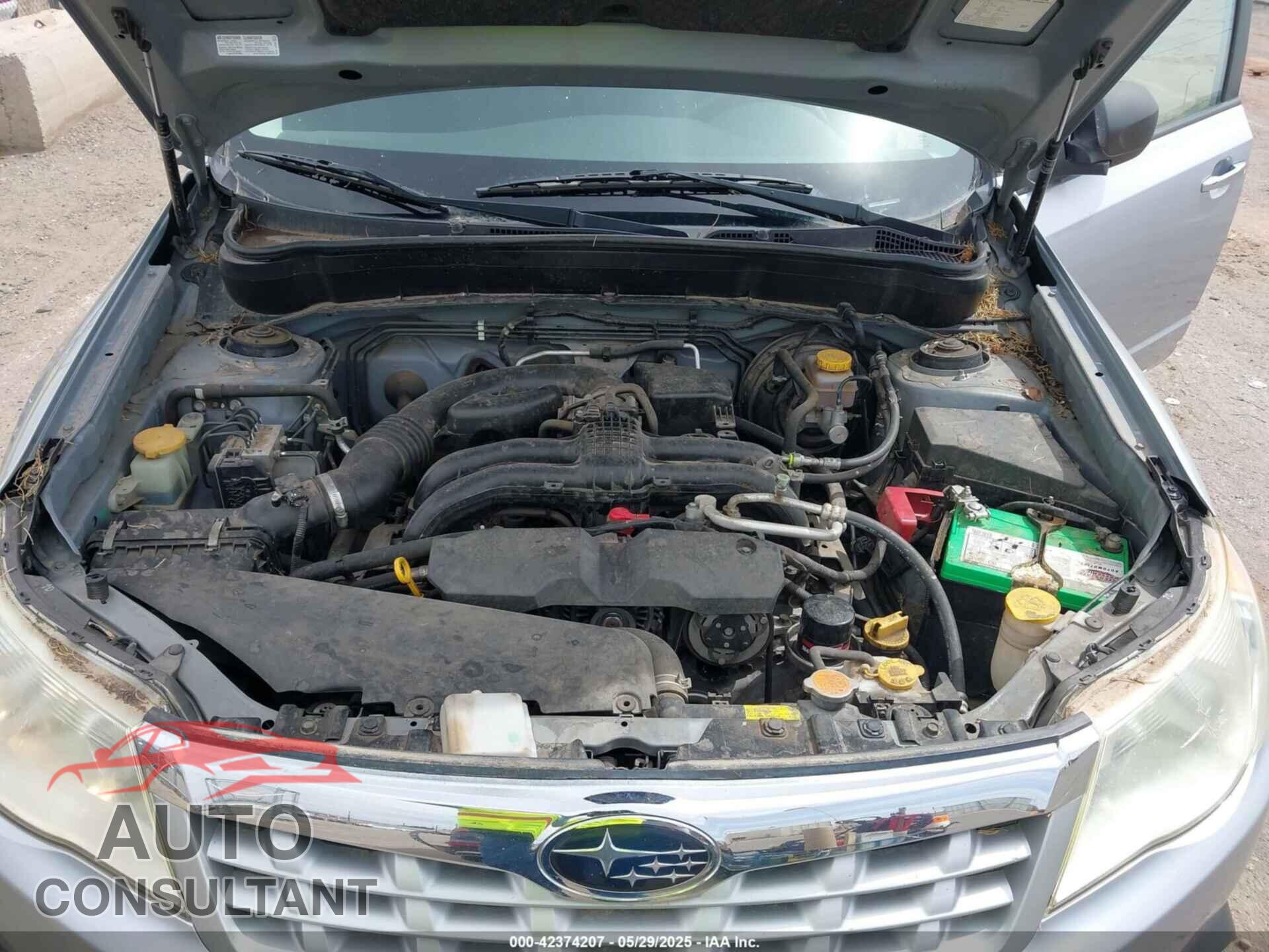 SUBARU FORESTER 2012 - JF2SHBCC9CH410709