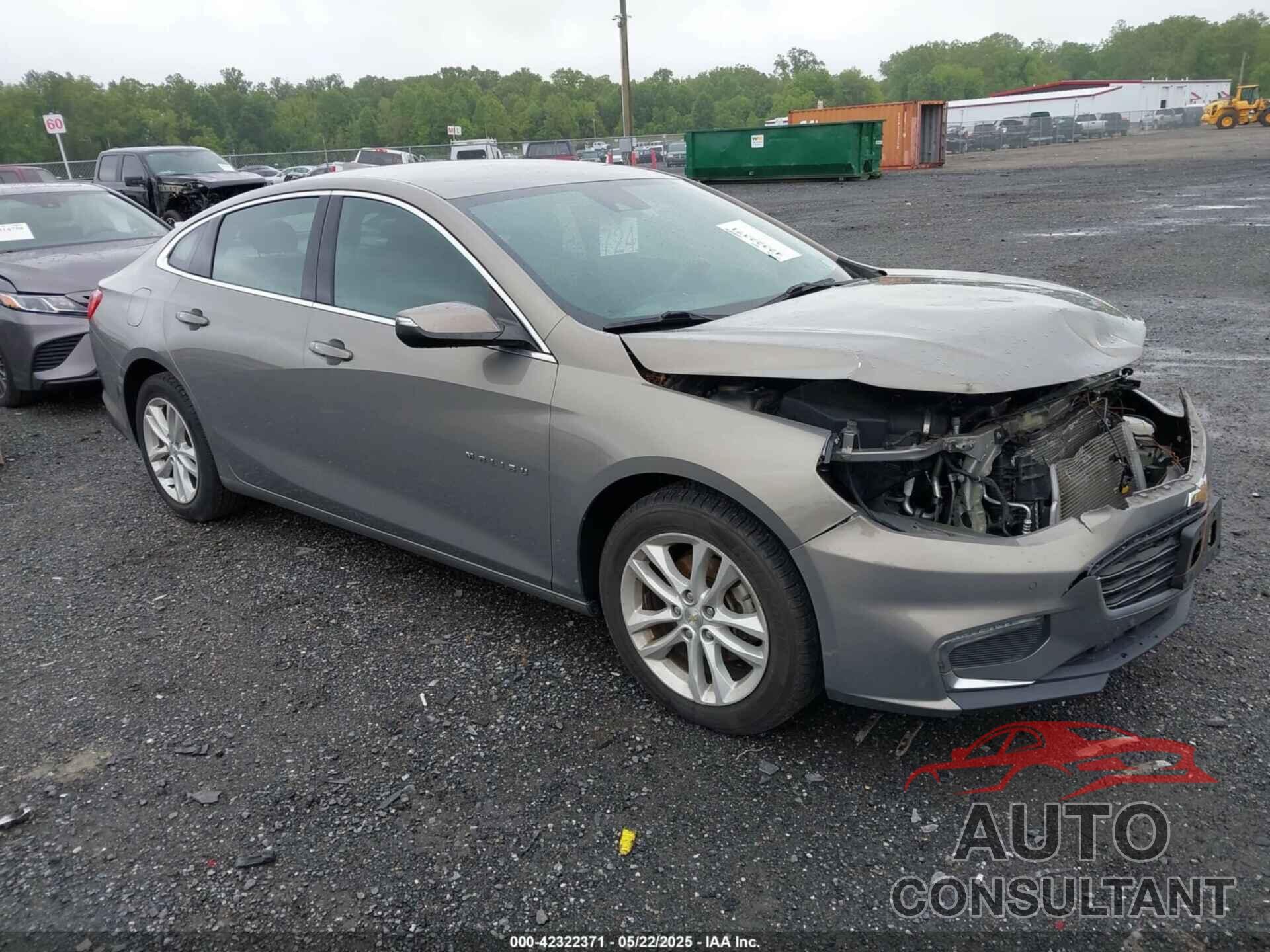 CHEVROLET MALIBU 2017 - 1G1ZE5ST1HF260910