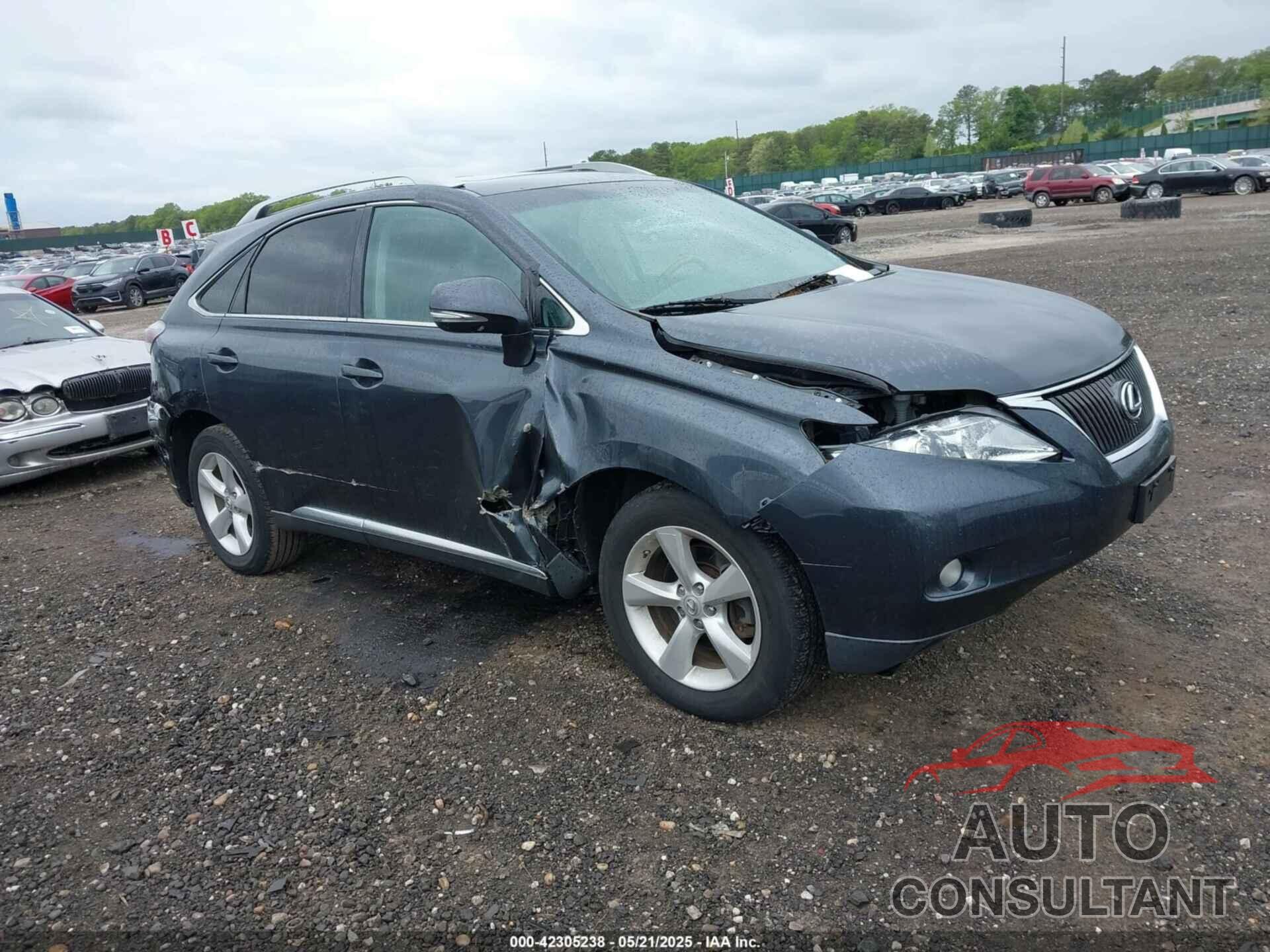 LEXUS RX 350 2010 - 2T2BK1BA3AC030708