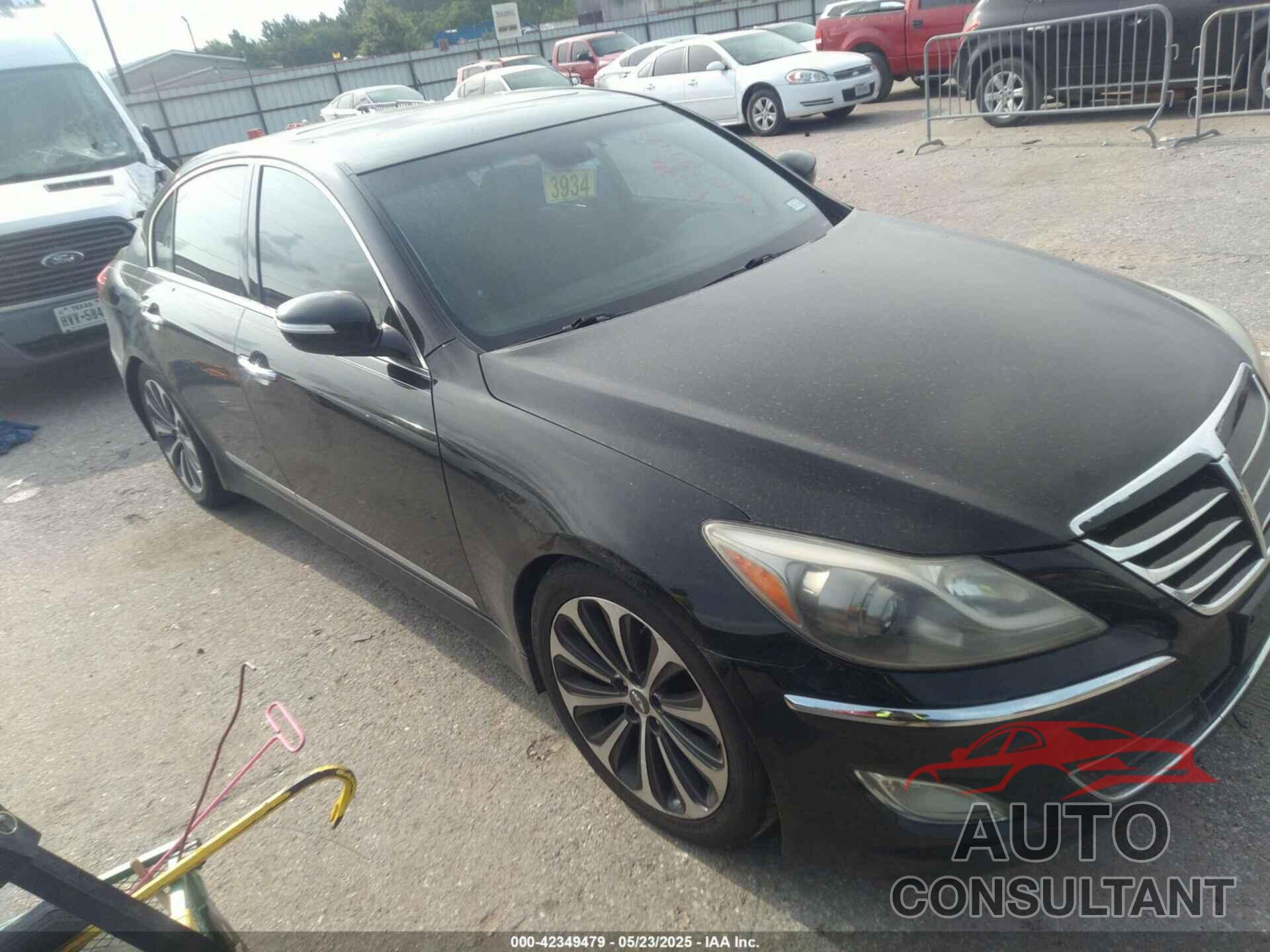 HYUNDAI GENESIS 2012 - KMHGC4DH5CU202757