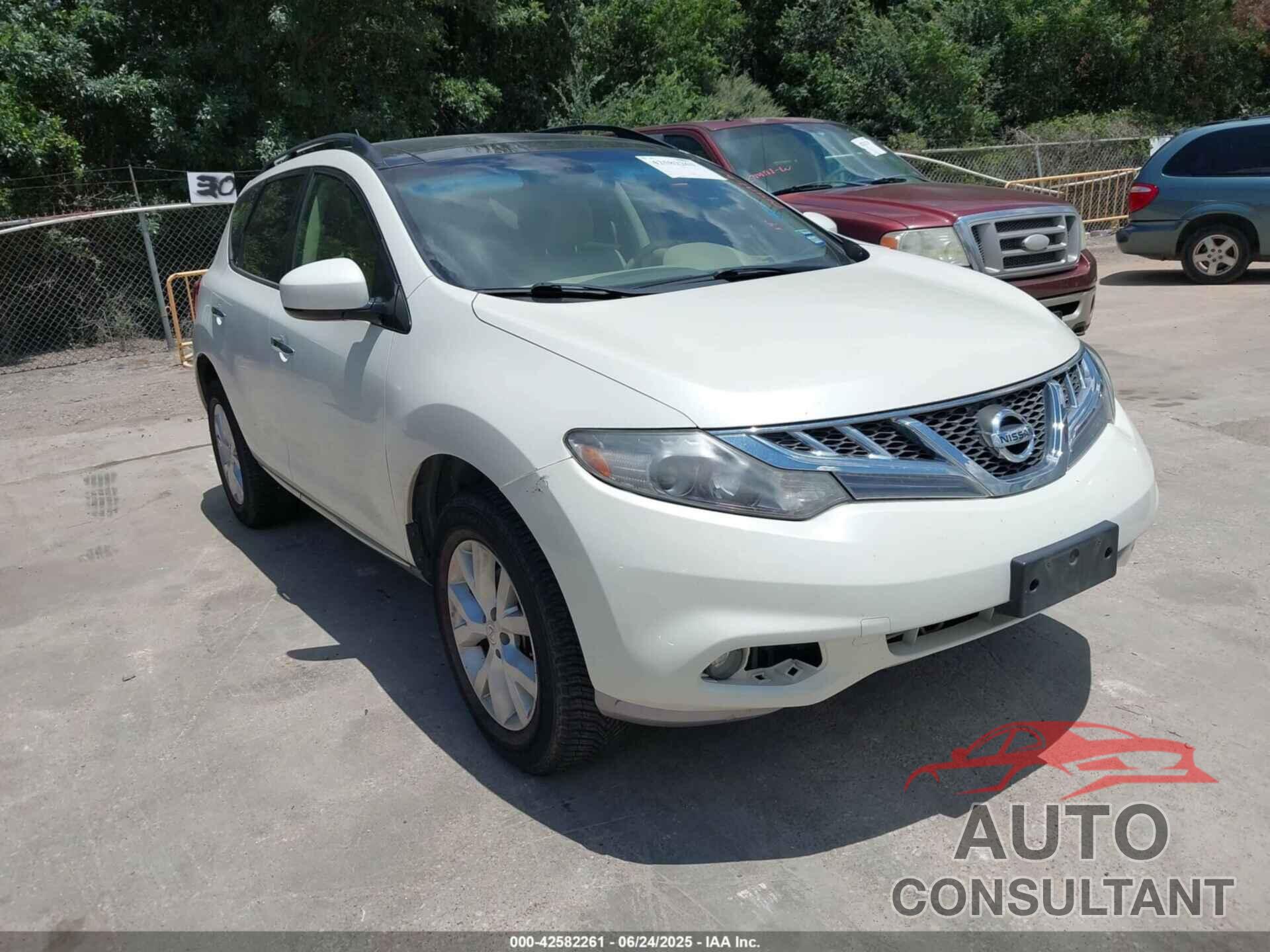 NISSAN MURANO 2014 - JN8AZ1MU1EW402924