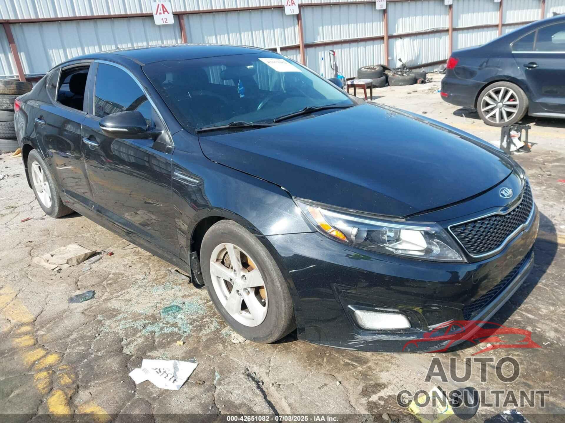 KIA OPTIMA 2015 - KNAGM4A73F5660371