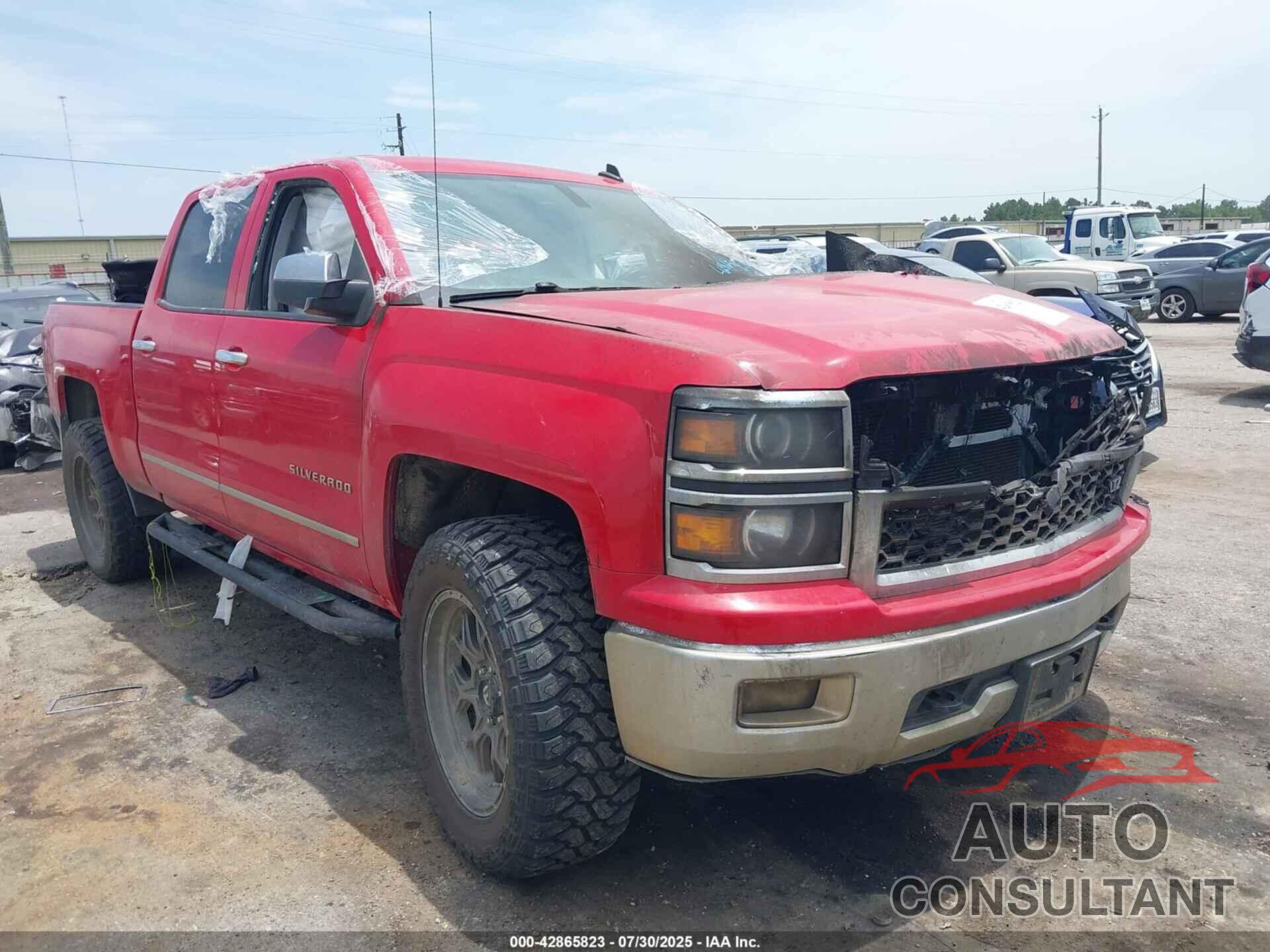CHEVROLET SILVERADO 1500 2014 - 3GCUKSEC0EG417910