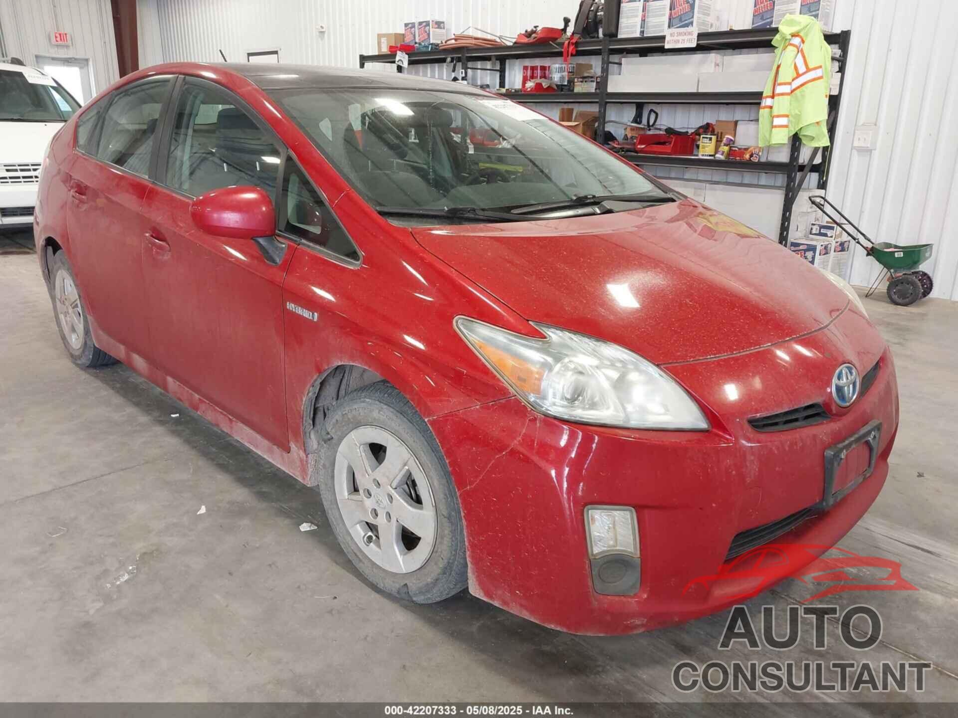 TOYOTA PRIUS 2011 - JTDKN3DU7B0303241