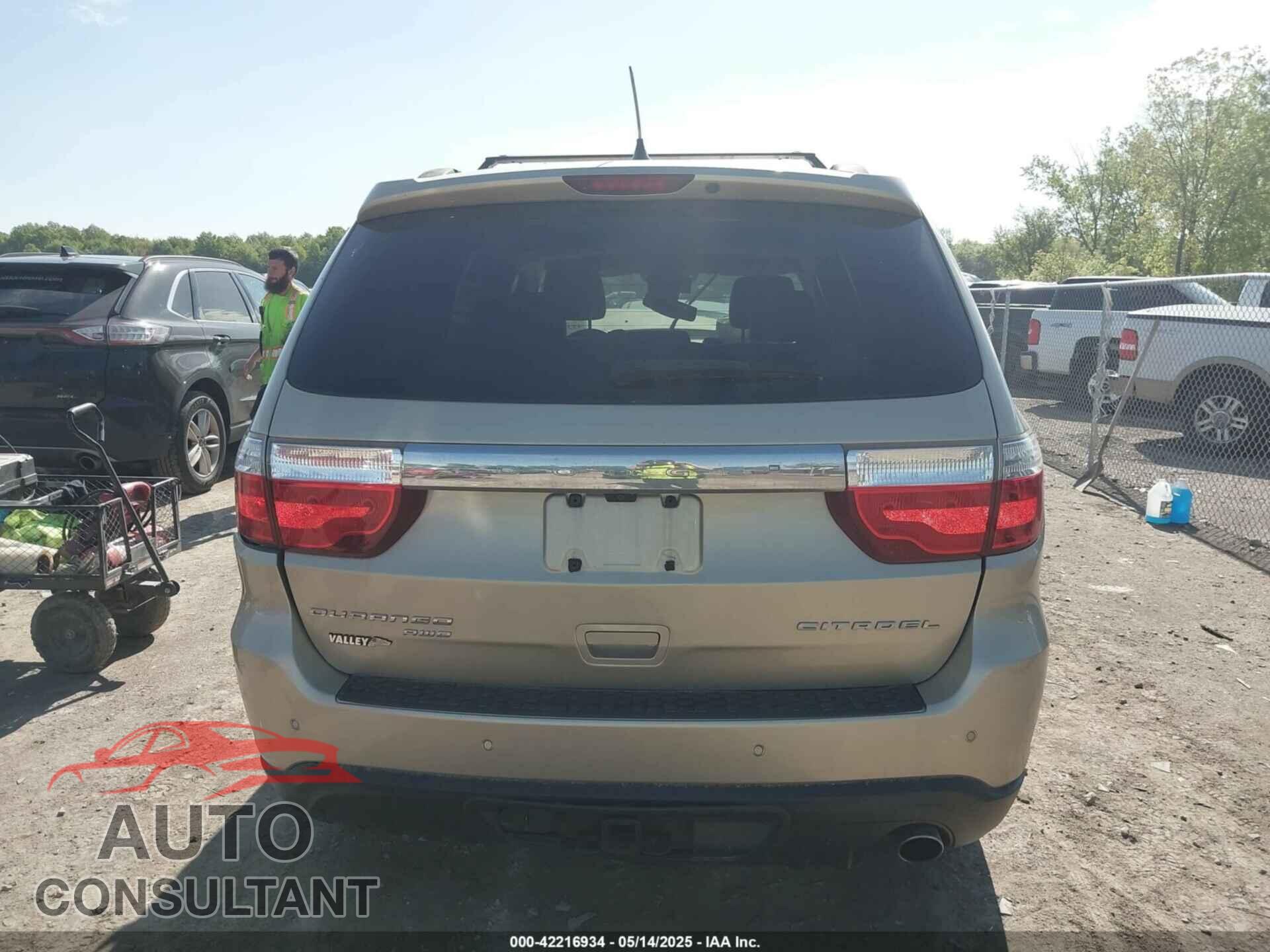 DODGE DURANGO 2011 - 1D4RE5GG3BC599473