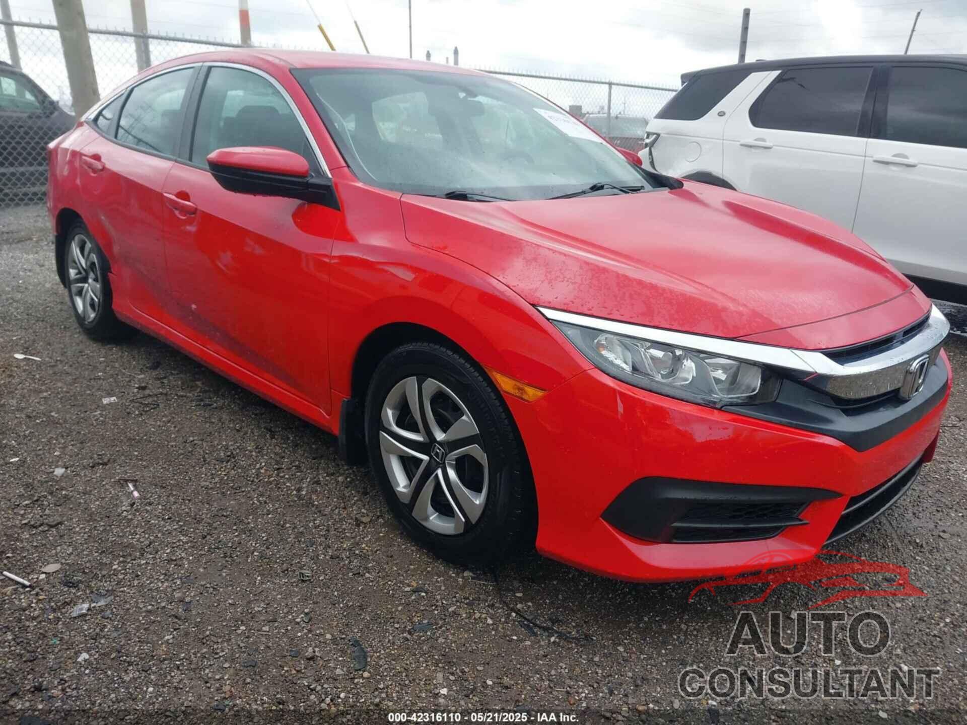HONDA CIVIC 2018 - 2HGFC2F59JH546326