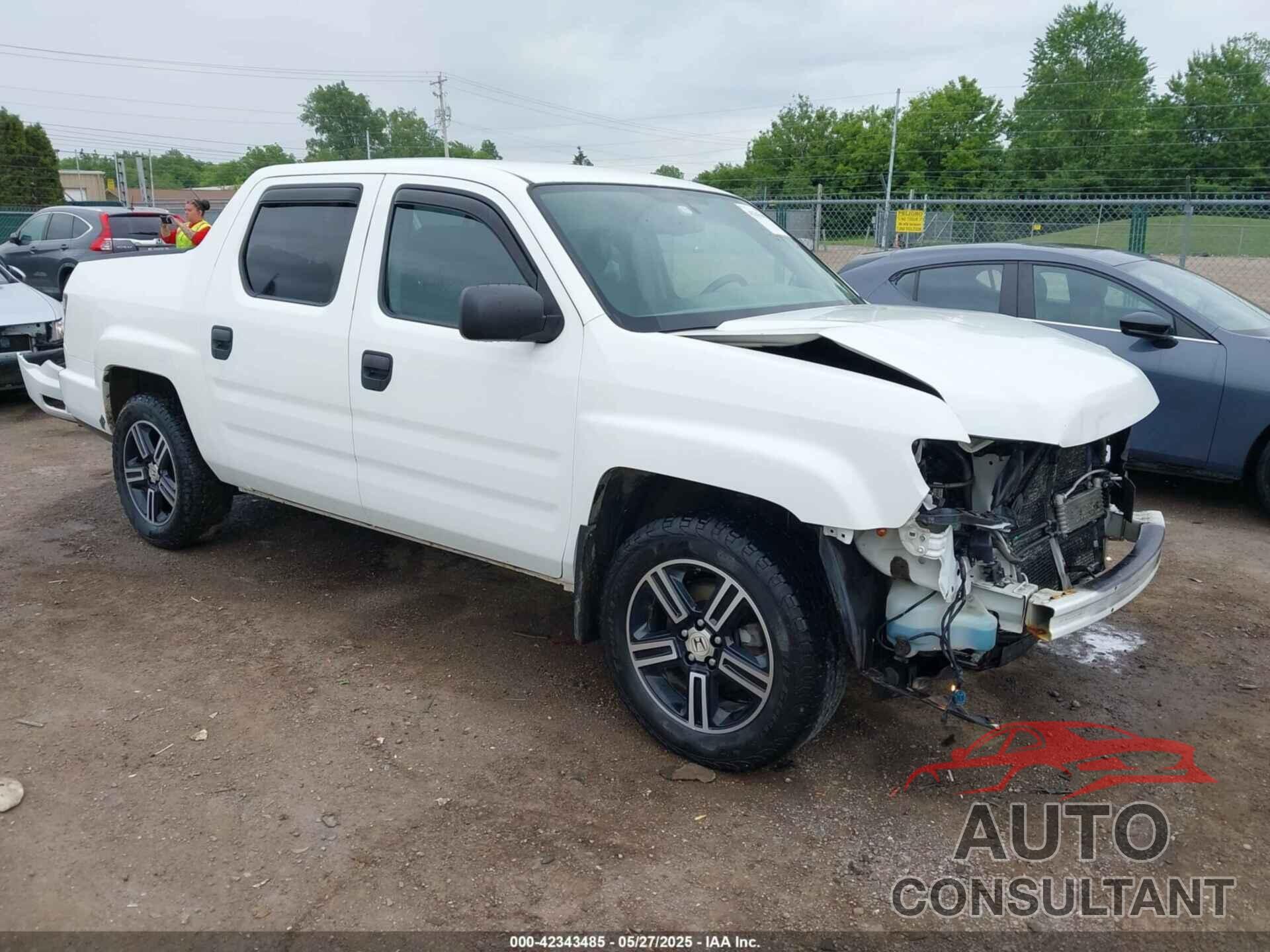 HONDA RIDGELINE 2014 - 5FPYK1F70EB009711