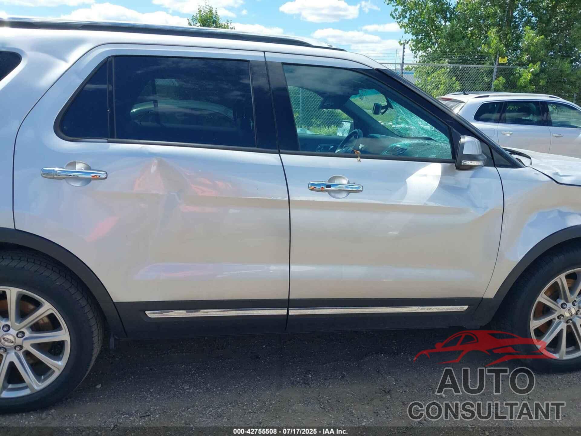 FORD EXPLORER 2017 - 1FM5K7F81HGA89887