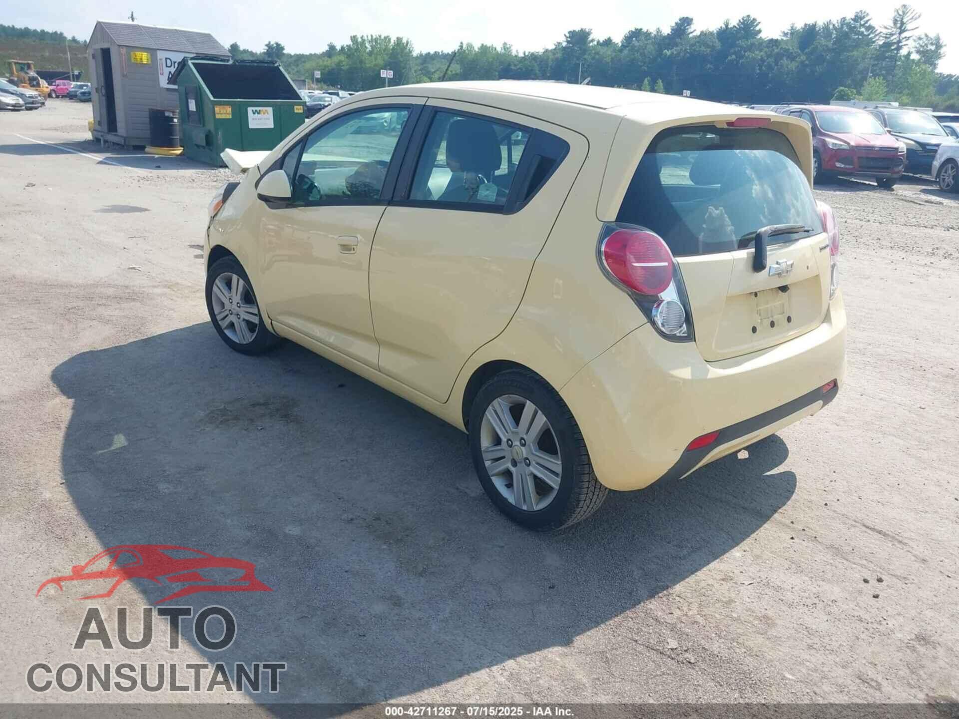 CHEVROLET SPARK 2013 - KL8CD6S98DC604618