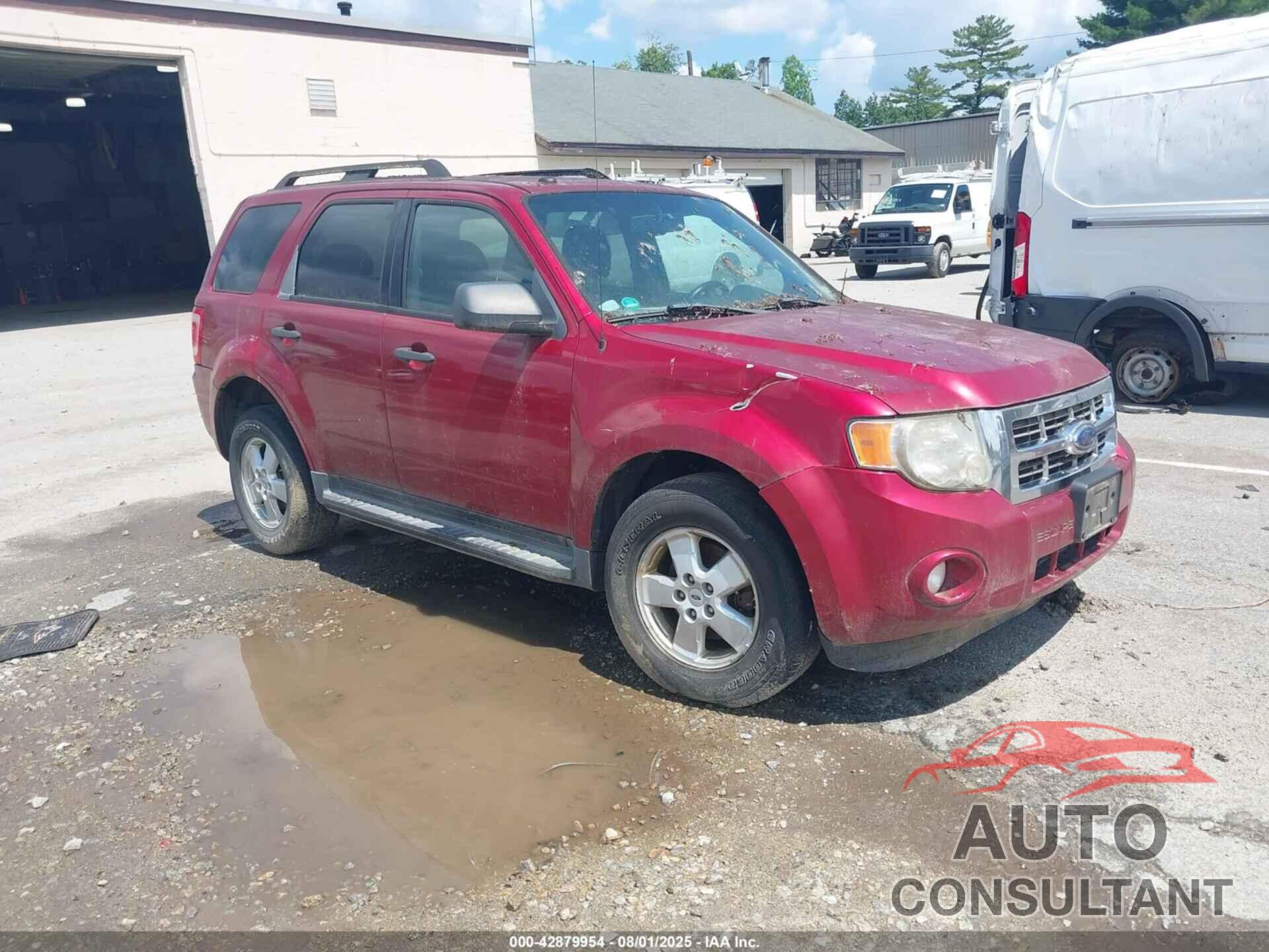 FORD ESCAPE 2009 - 1FMCU037X9KB00162