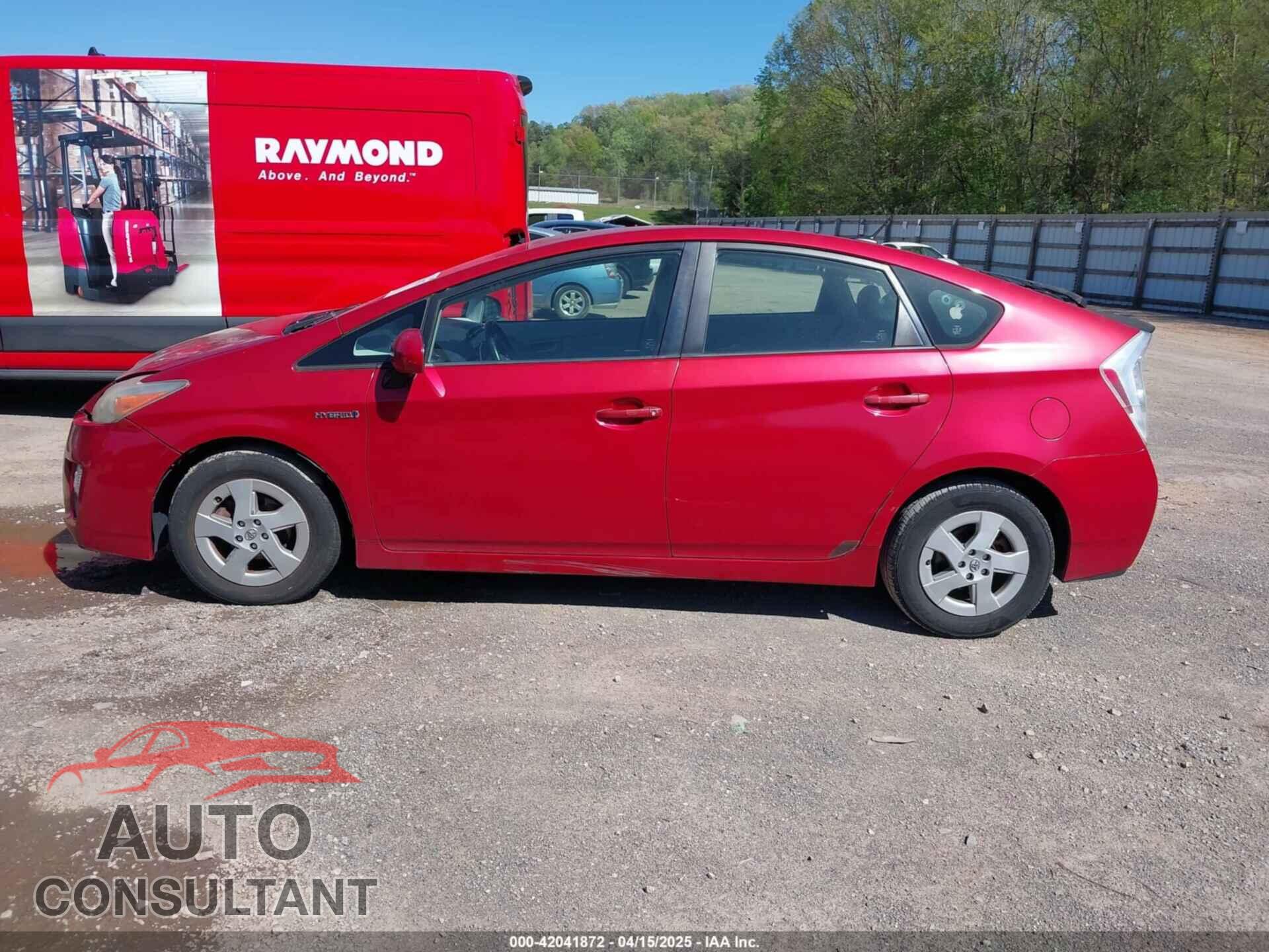 TOYOTA PRIUS 2011 - JTDKN3DU3B1401810