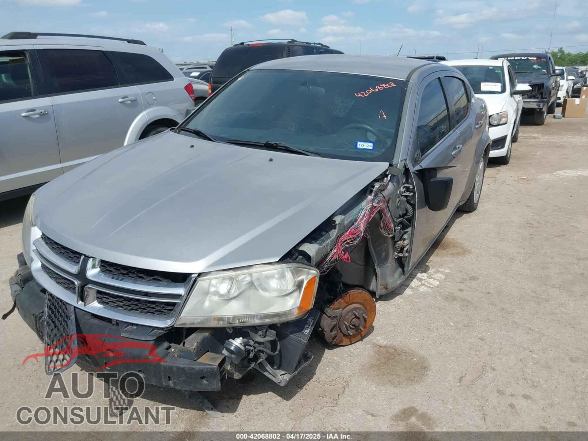 DODGE AVENGER 2014 - 1C3CDZAB9EN143677