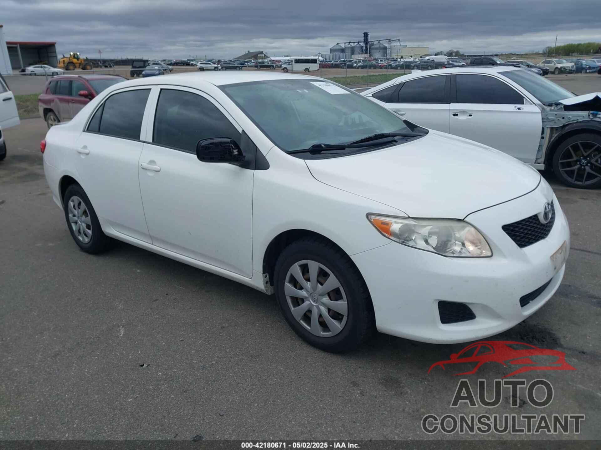 TOYOTA COROLLA 2009 - JTDBL40E099094117