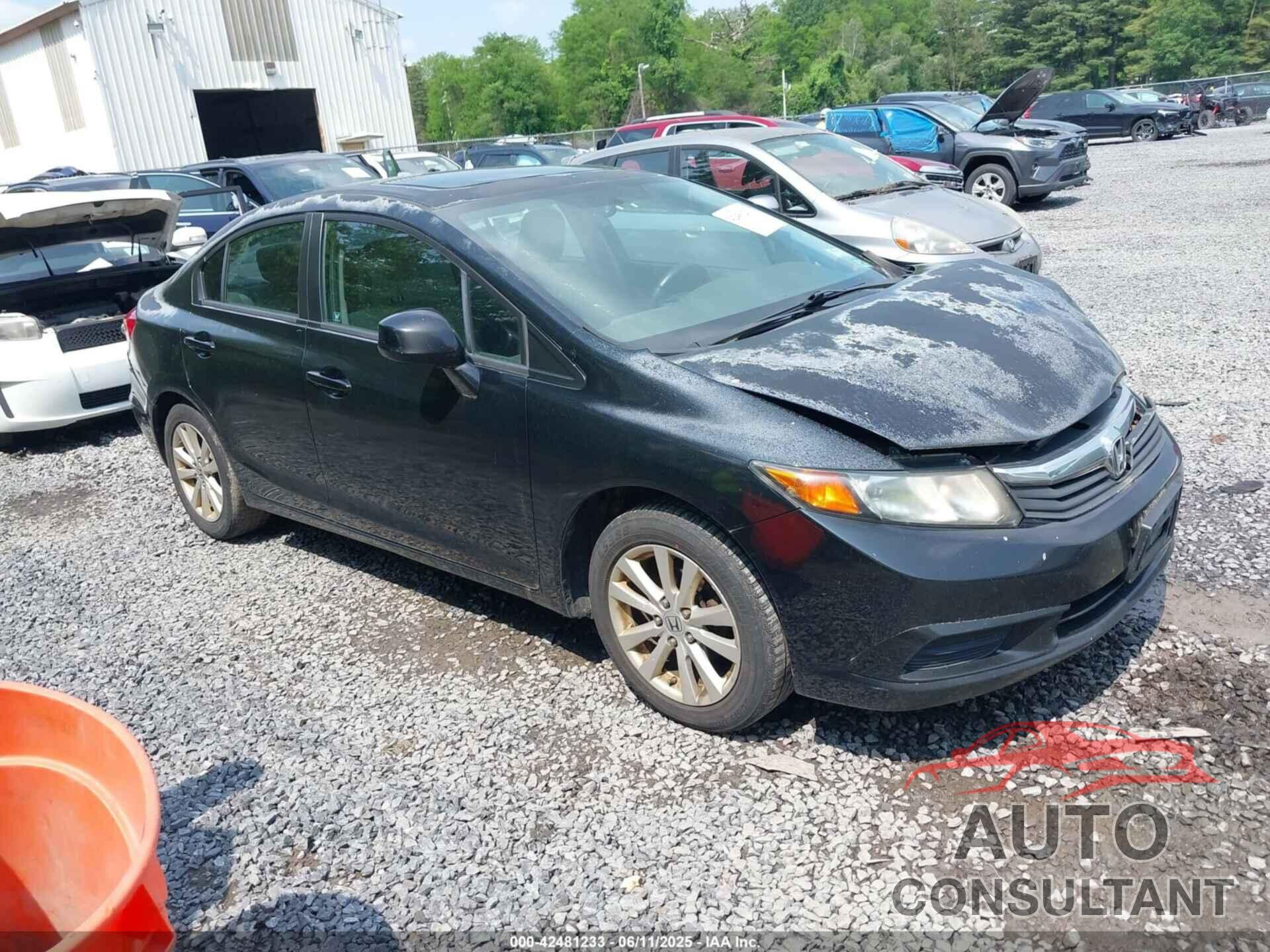 HONDA CIVIC 2012 - 2HGFB2F86CH522503