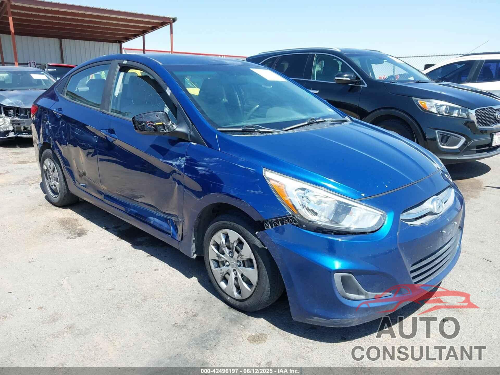 HYUNDAI ACCENT 2017 - KMHCT4AE0HU237366