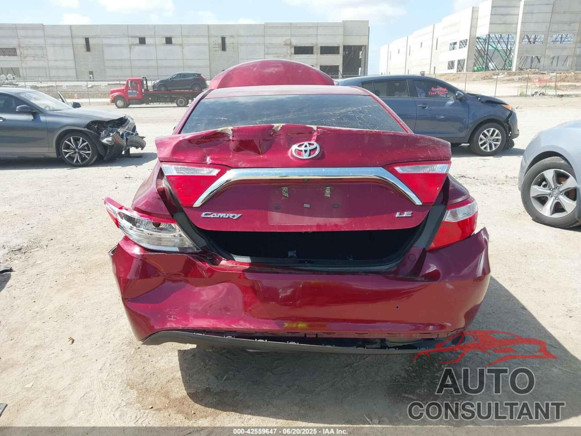 TOYOTA CAMRY 2017 - 4T1BF1FKXHU721710