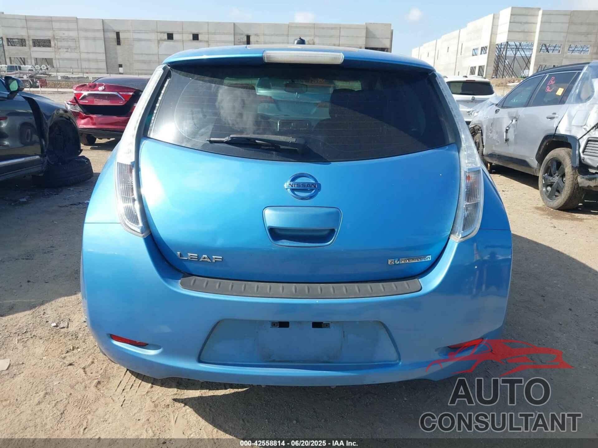 NISSAN LEAF 2013 - 1N4AZ0CP8DC406797