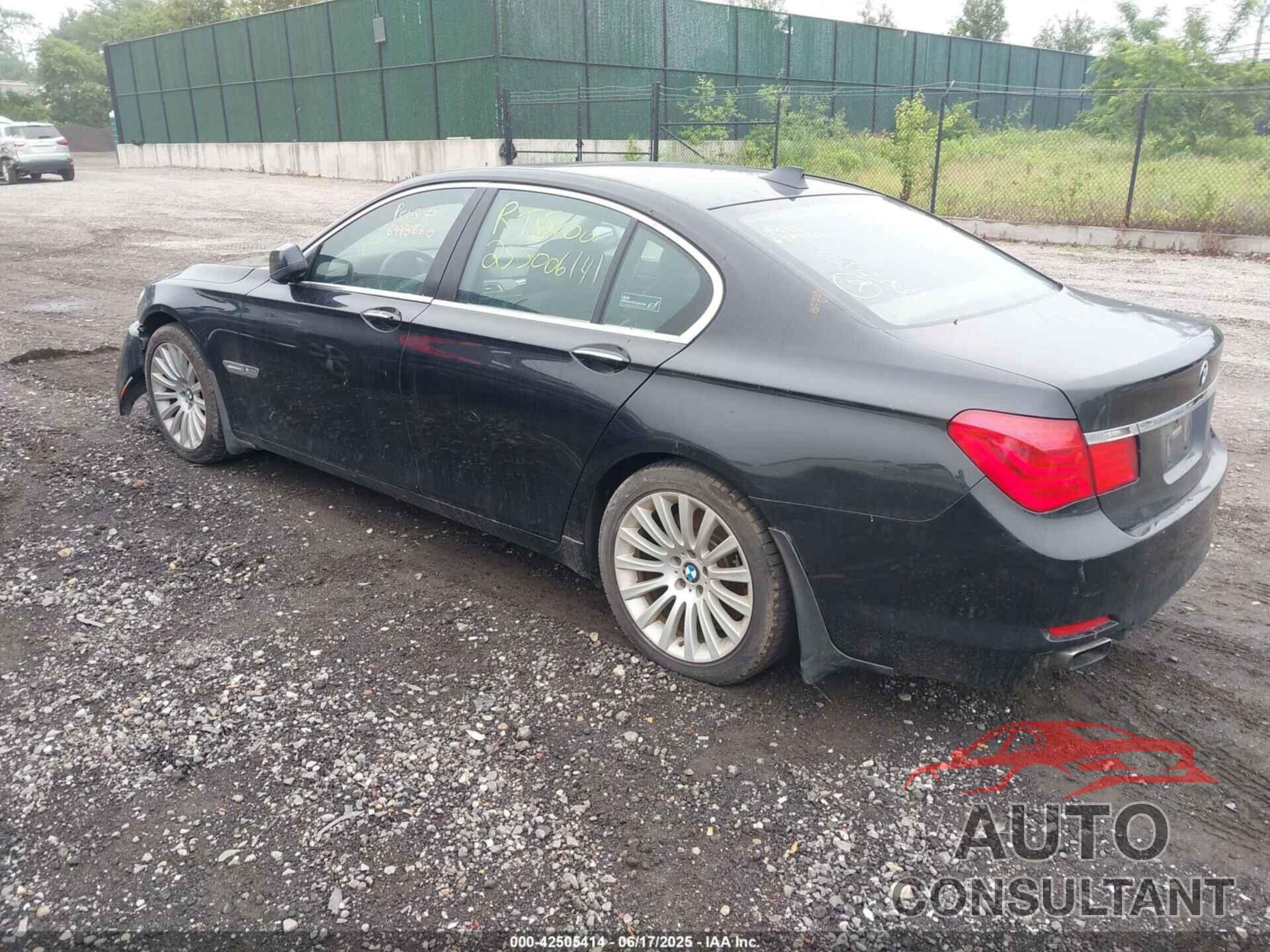 BMW 750I 2011 - WBAKC6C53BC394697