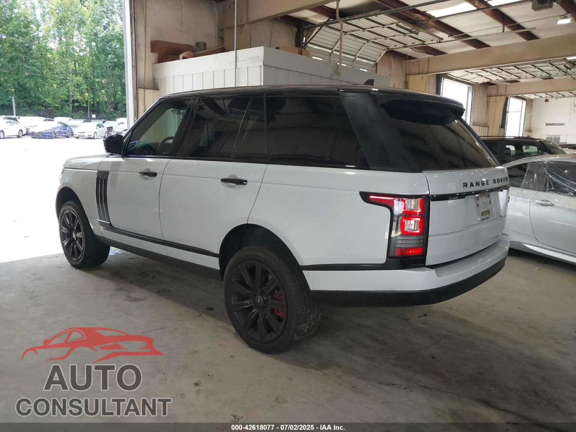 LAND ROVER RANGE ROVER 2016 - SALGS2KF7GA249348