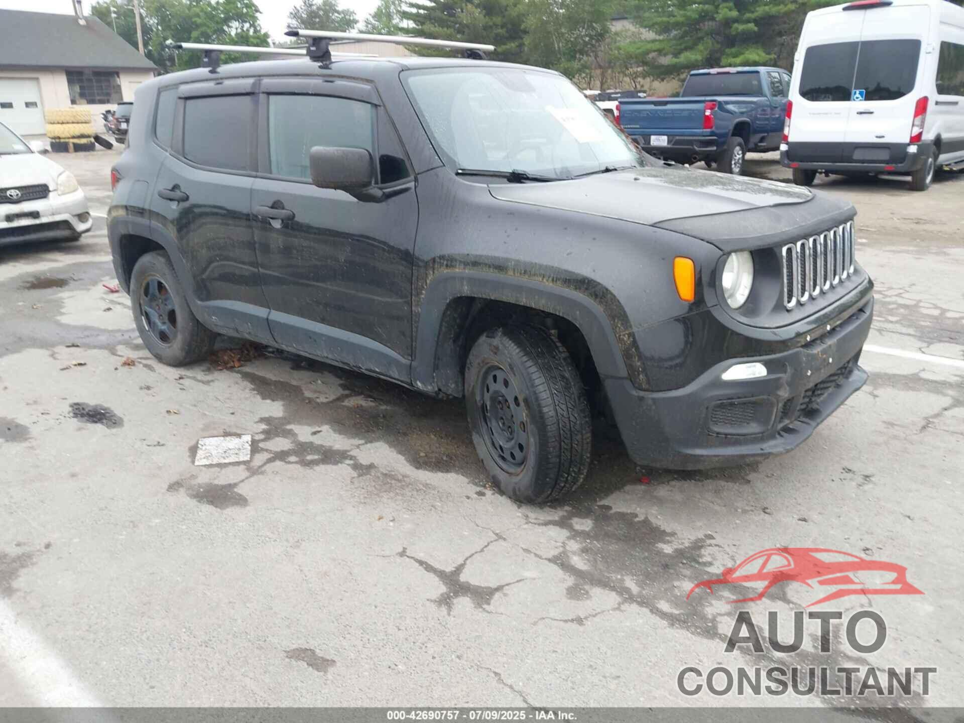 JEEP RENEGADE 2016 - ZACCJBAW9GPD39479