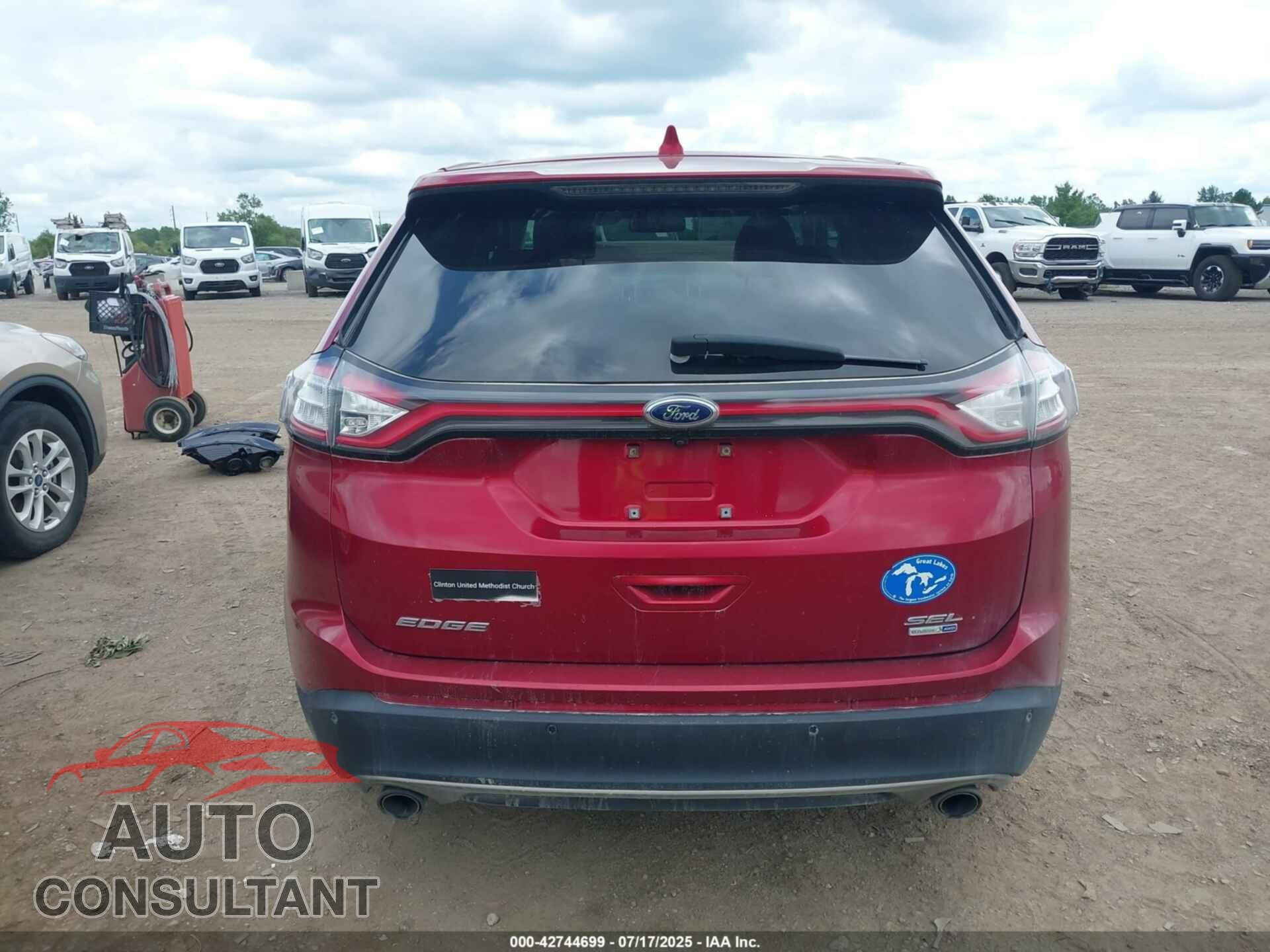 FORD EDGE 2016 - 2FMPK4J92GBC36330