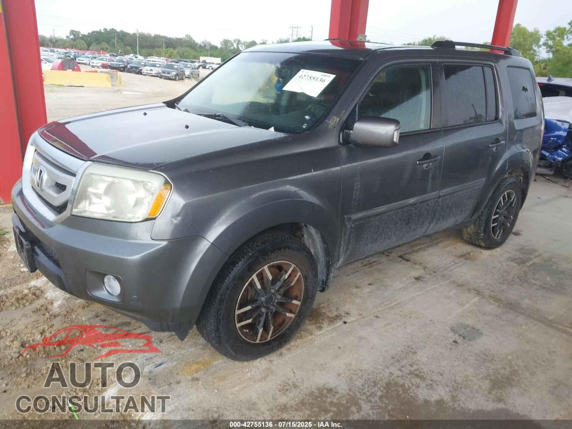 HONDA PILOT 2010 - 5FNYF3H93AB004598