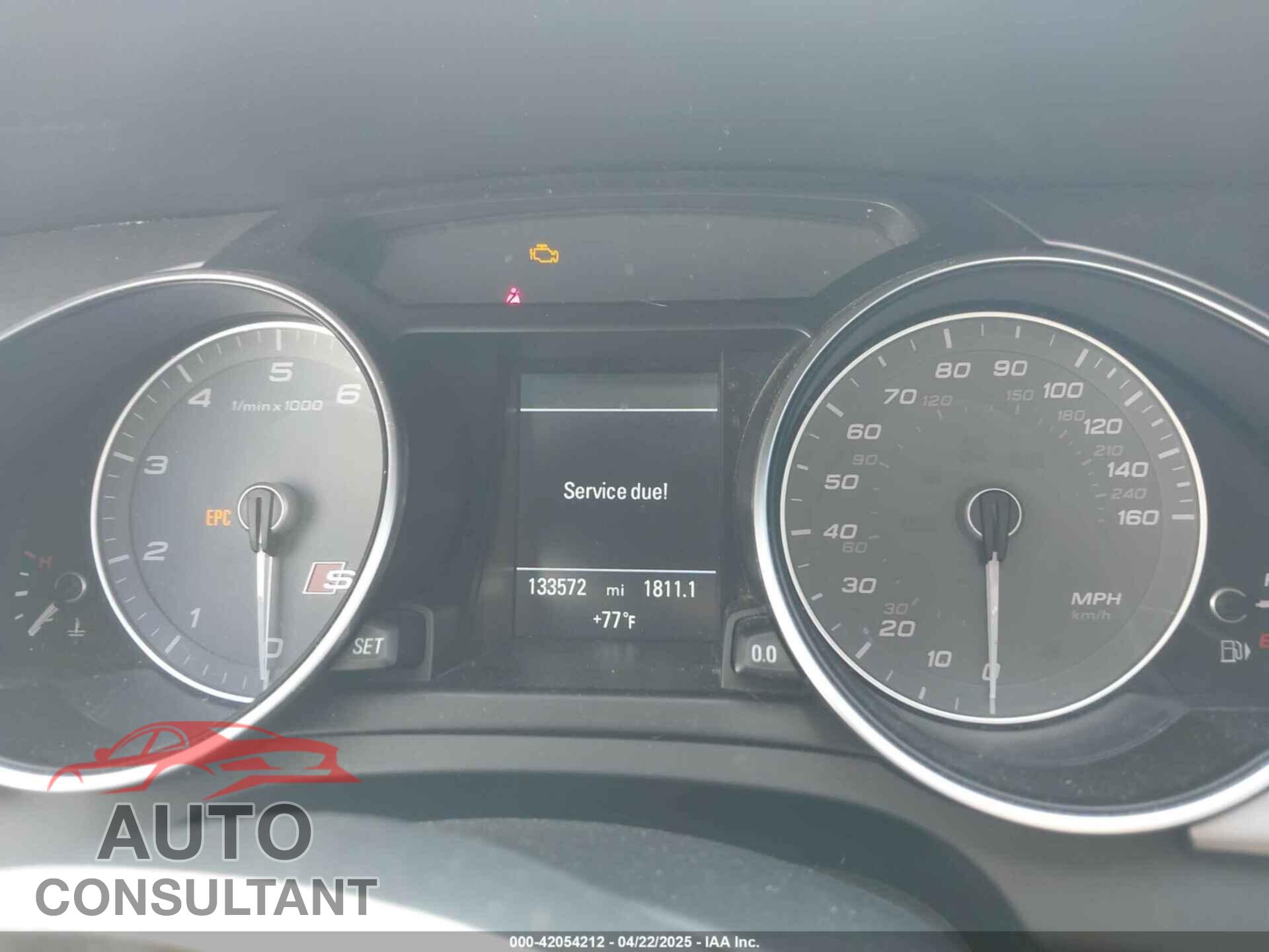 AUDI S5 2015 - WAUGGAFR1FA035653